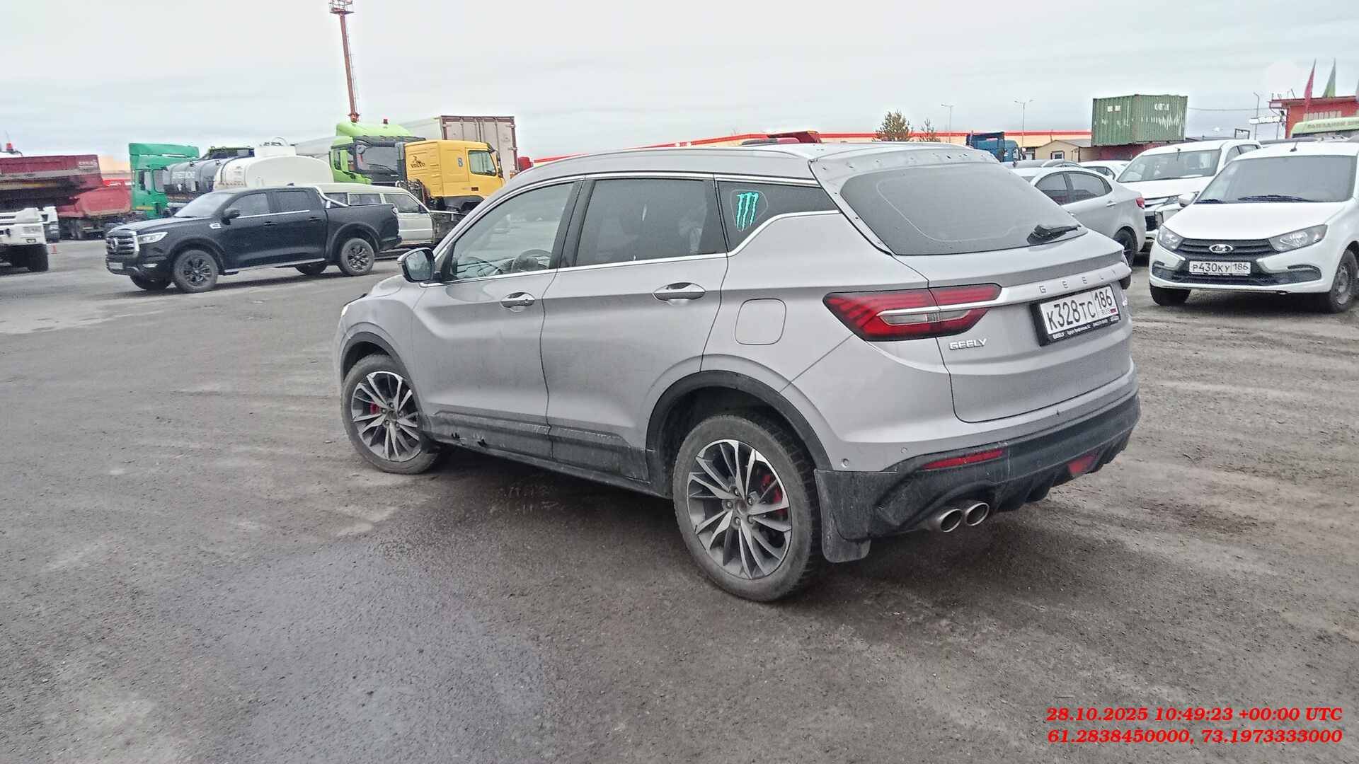 Geely Coolray,  234 502 км, 2022 года в лизинг