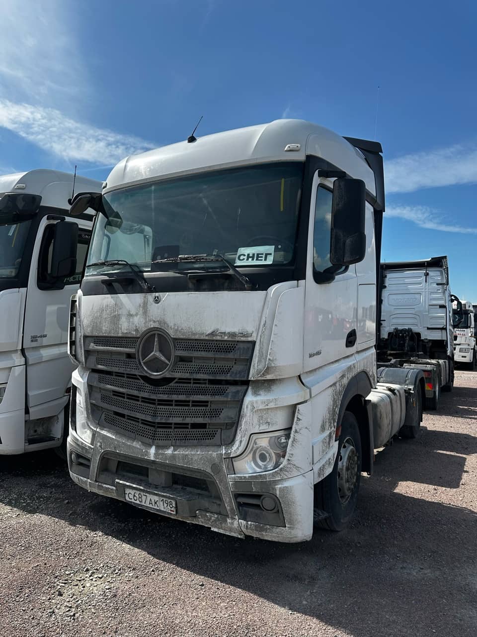 Mercedes-Benz Actros 5 1845 LS 4x2 (BigSpace),  639 720 км, 2021 года в лизинг