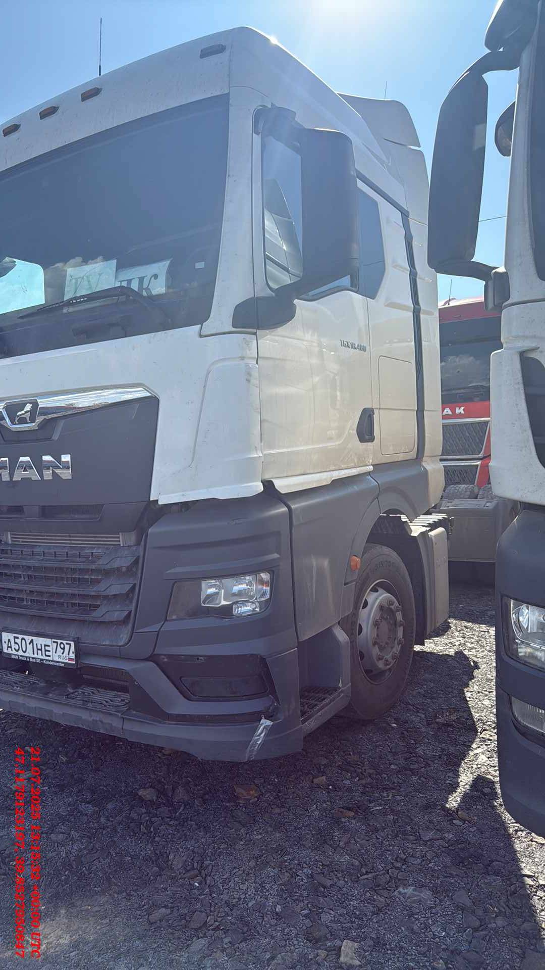 MAN TGX 18.400 4X2 BL SA (GM),  525 000 км, 2022 года