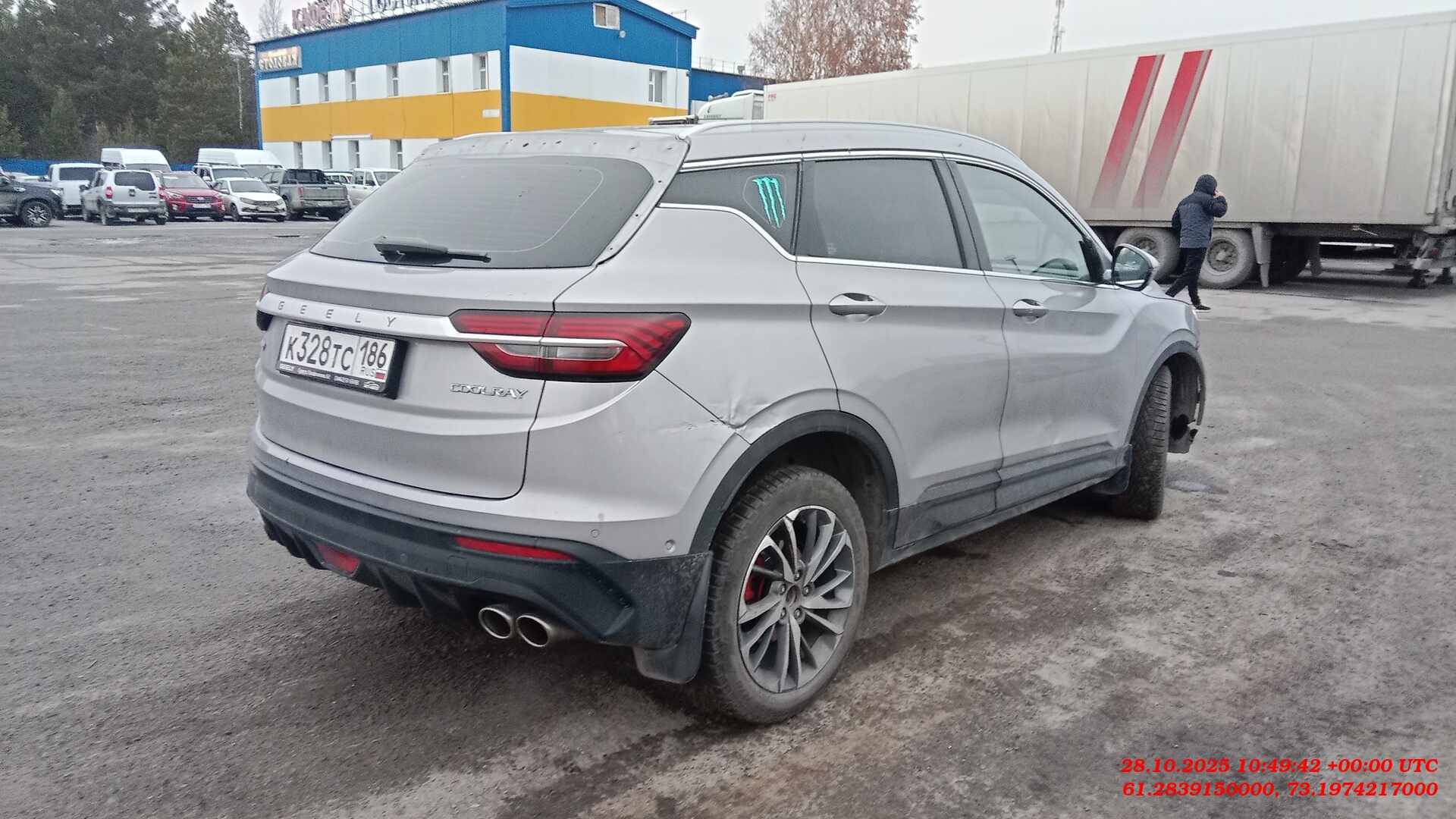 Geely Coolray,  234 502 км, 2022 года в лизинг