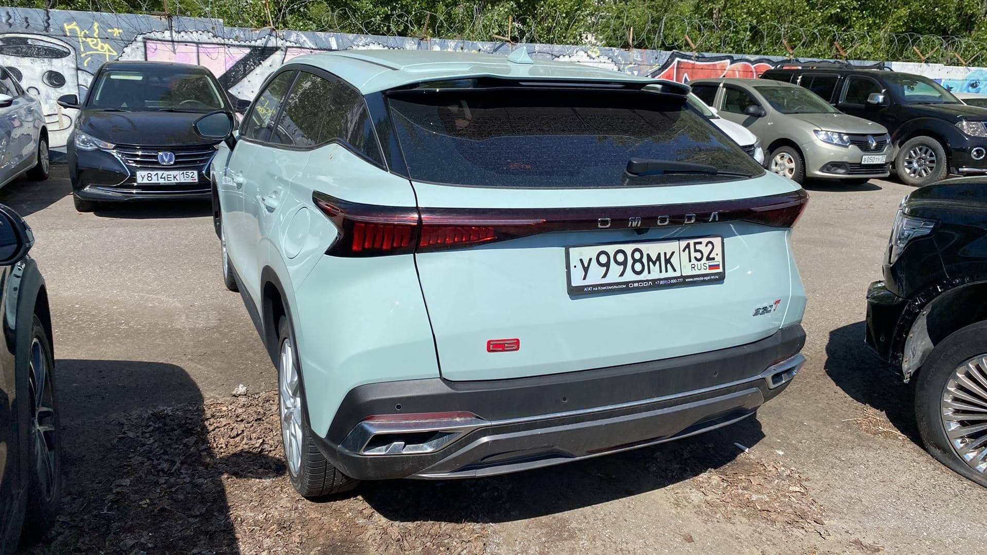 OMODA C5,  40 982 км, 2024 года в лизинг