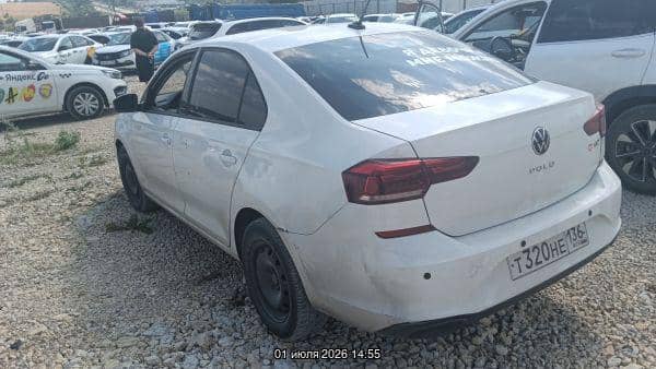 Volkswagen Polo,  387 546 км, 2021 года в лизинг