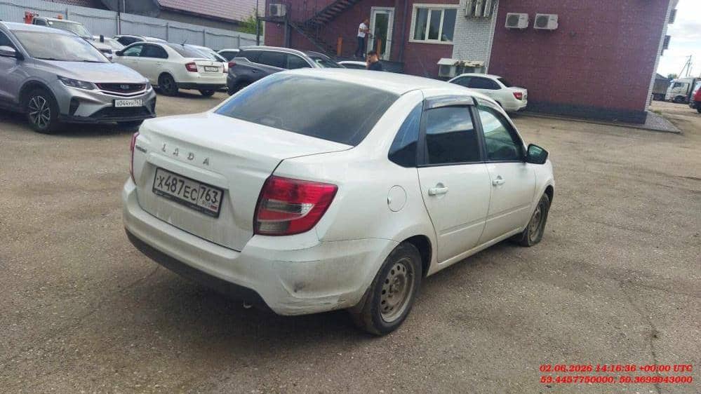 Lada Granta седан,  69 867 км, 2024 года в лизинг