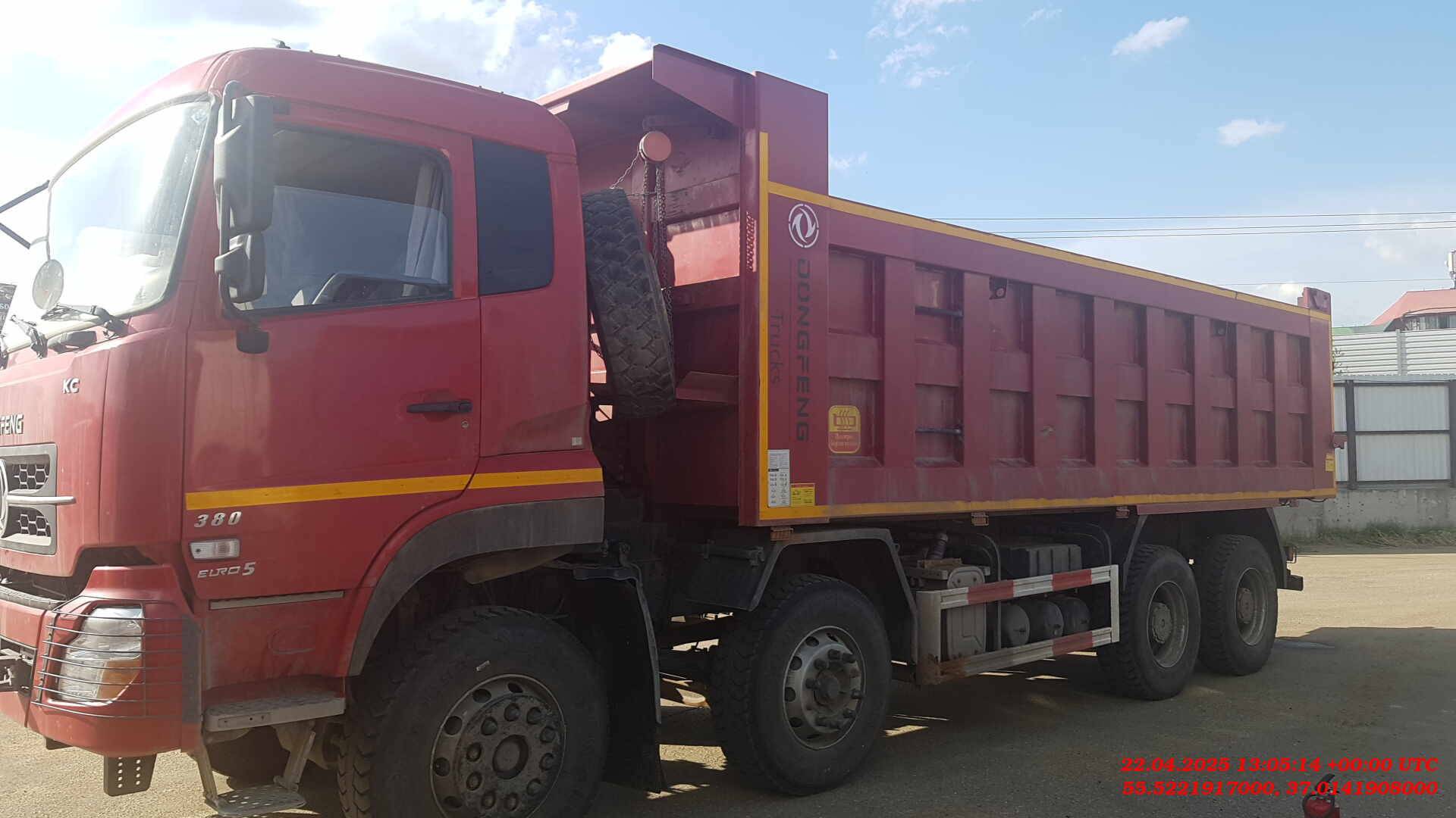 DongFeng DFH 3440 A 80 8x4