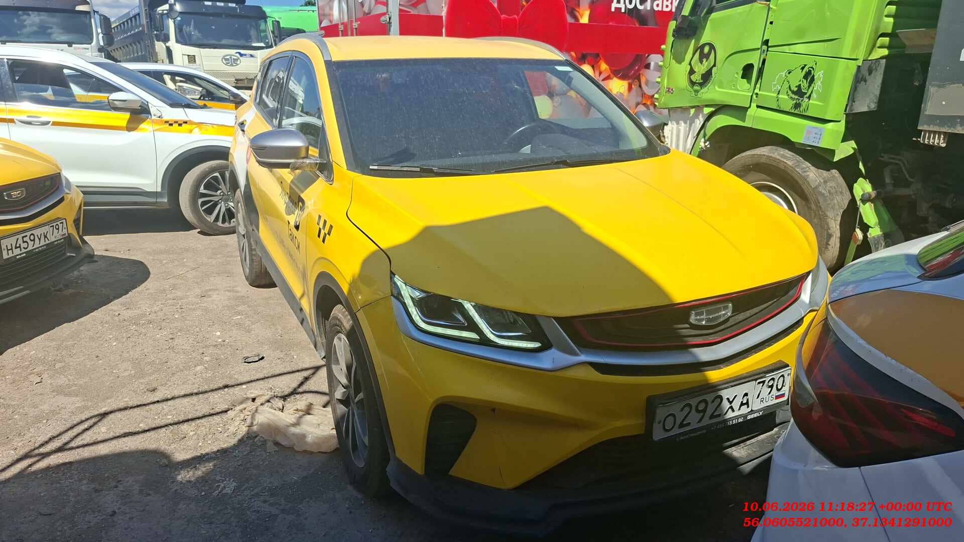 Geely Coolray,  312 698 км, 2023 года в лизинг