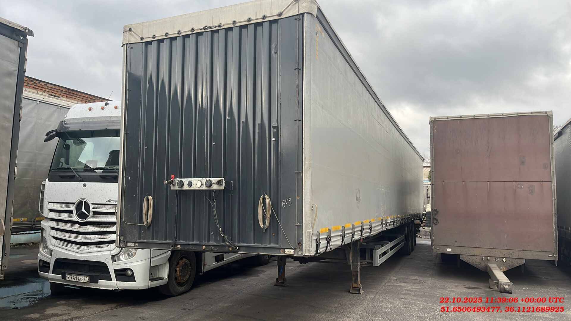 Тонар 98881 Шторно-бортовой, 2022 года