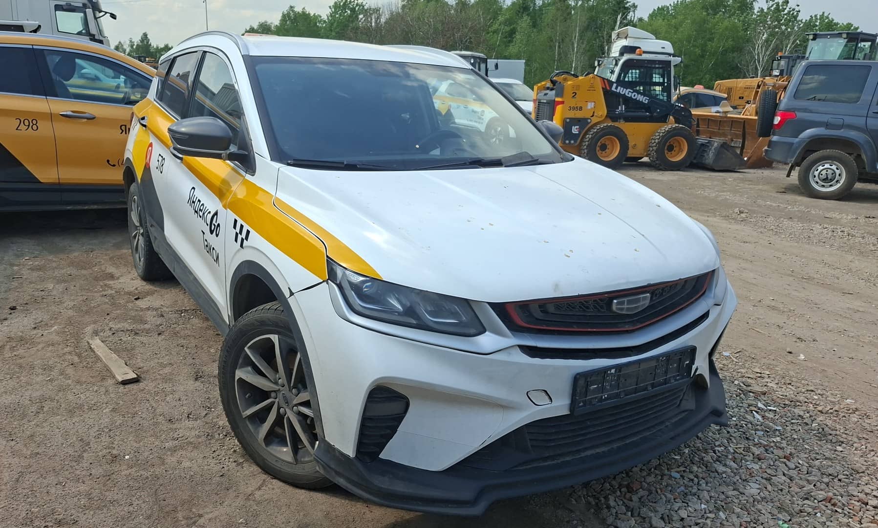 Geely Coolray,  157 479 км, 2023 года в лизинг