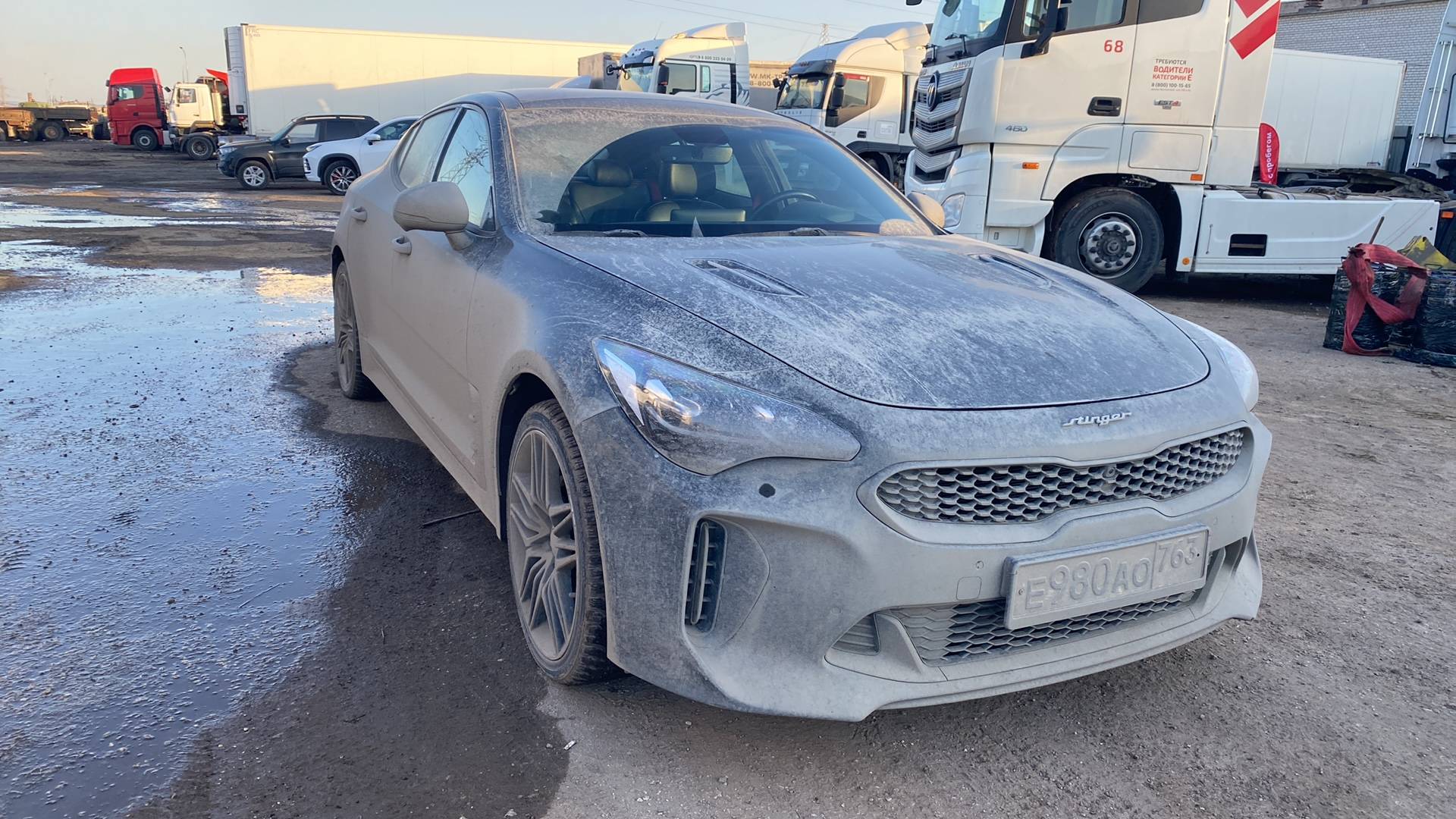 KIA Stinger,  84 631 км, 2021 года в лизинг