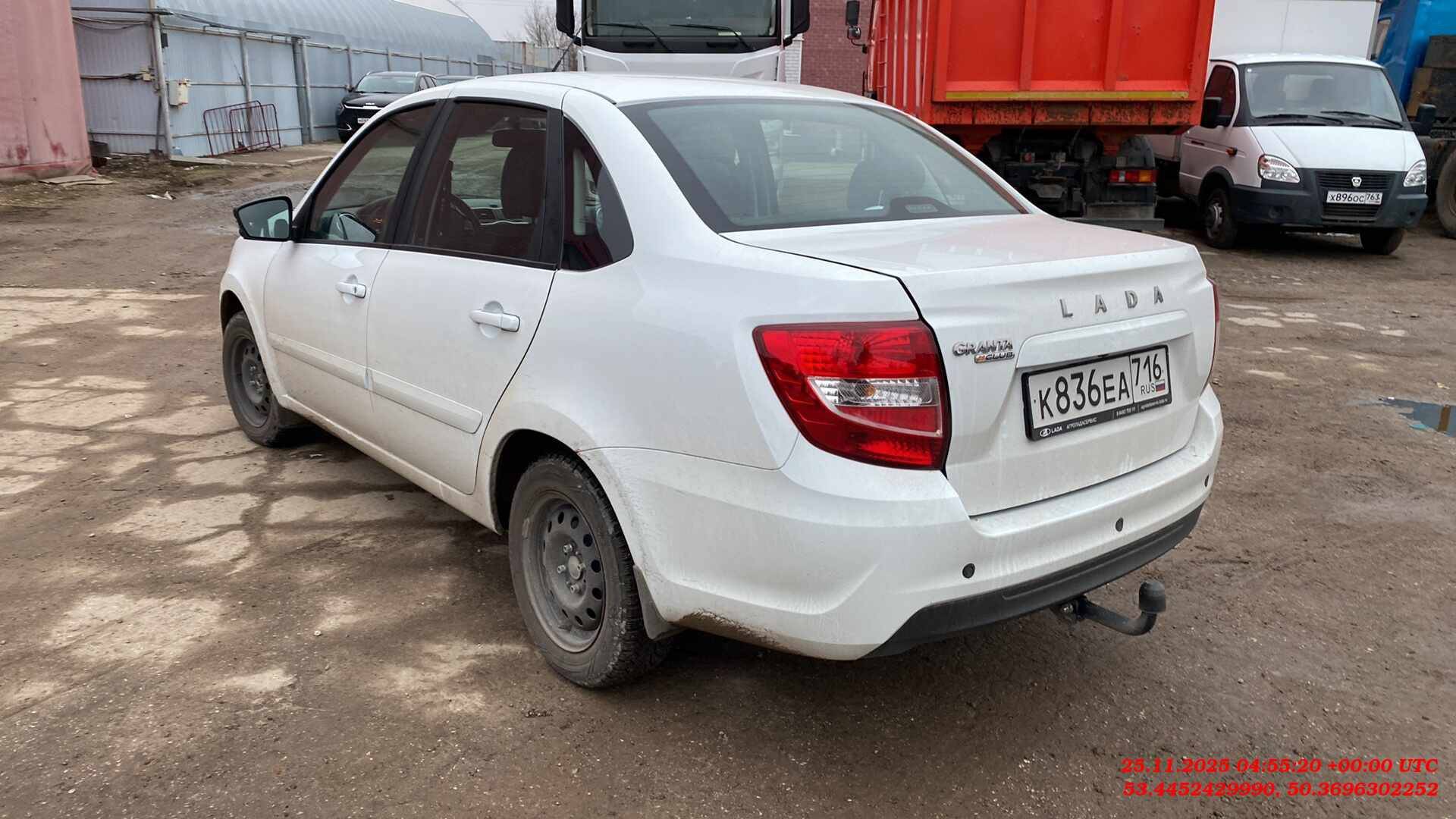 Lada Granta седан,  11 359 км, 2025 года в лизинг