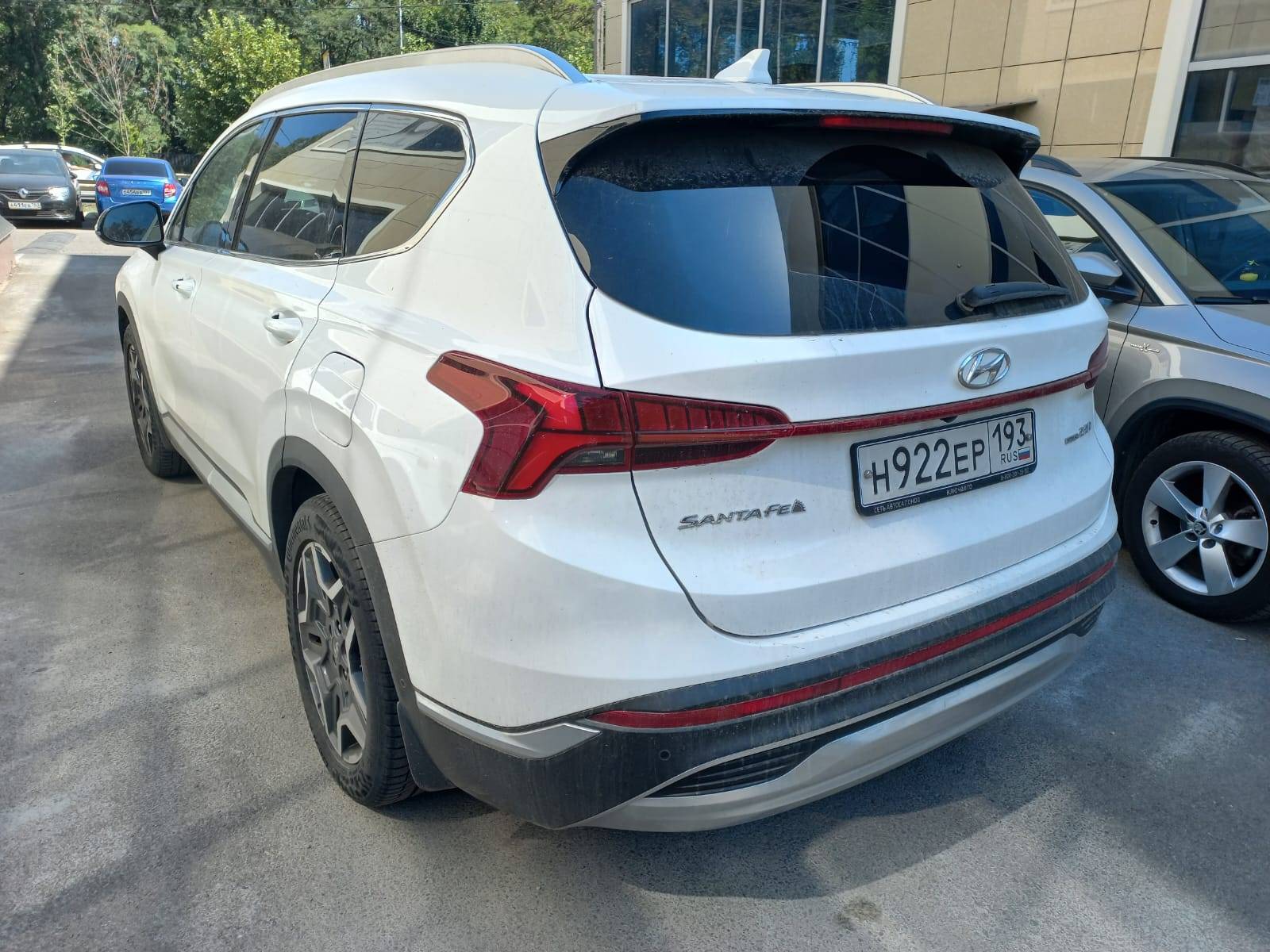 Hyundai Santa Fe,  27 409 км, 2021 года в лизинг