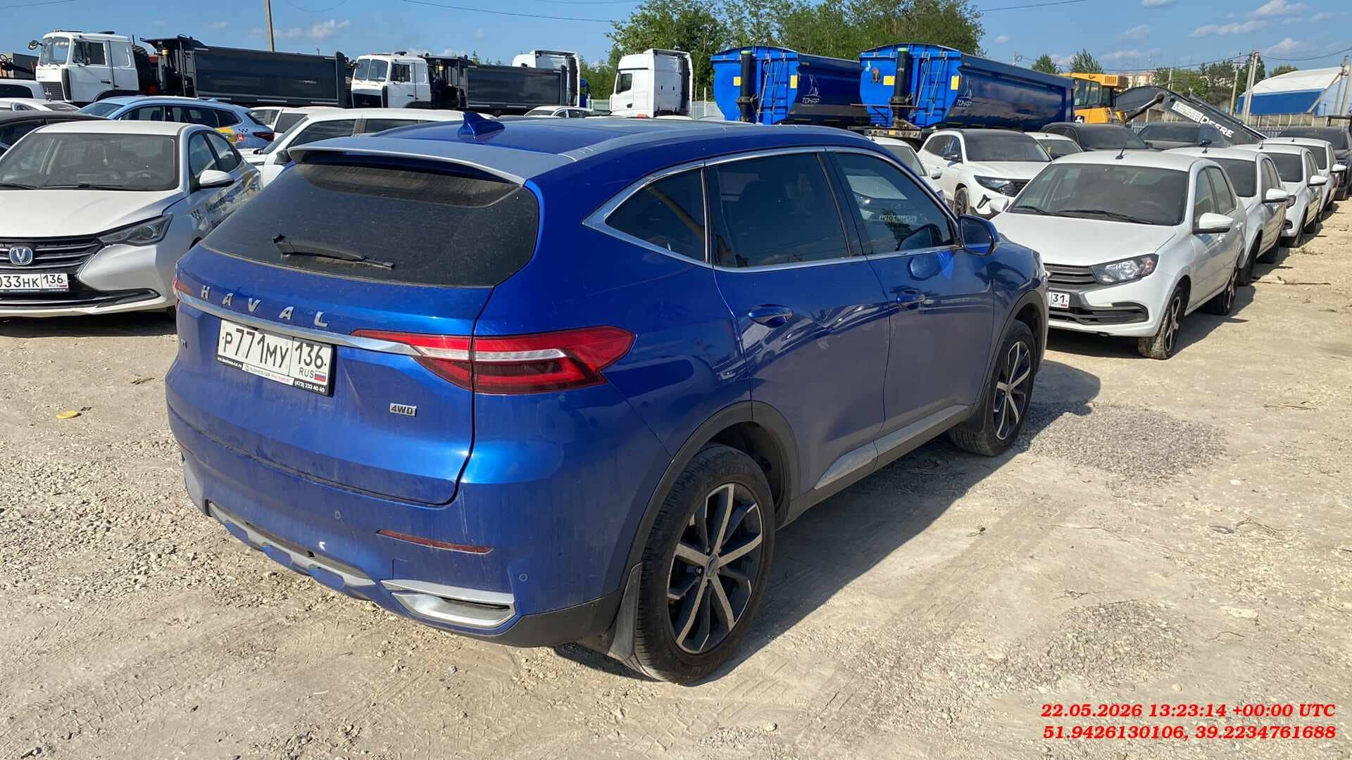 Haval F7,  108 499 км, 2019 года в лизинг