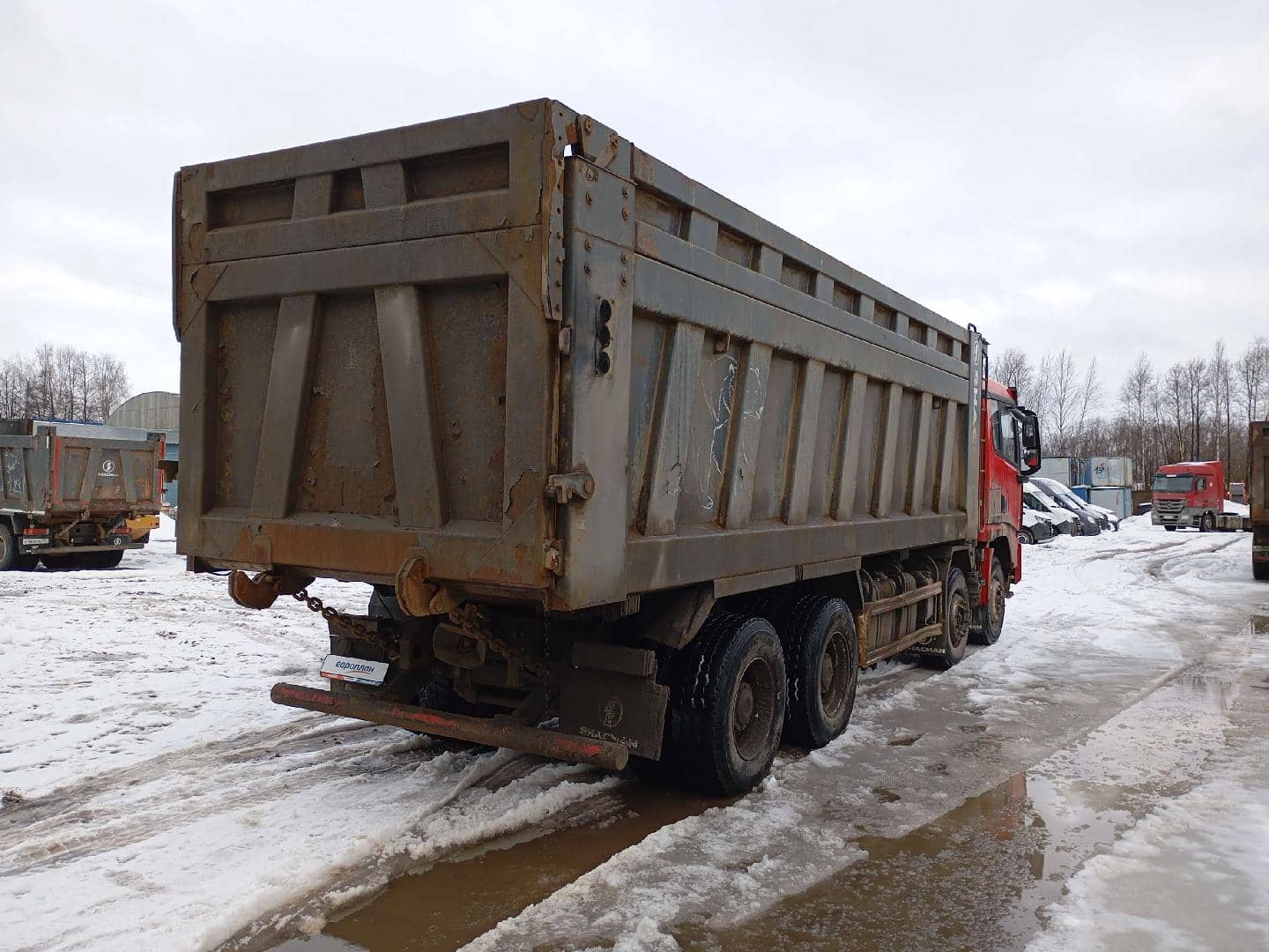 Shacman SX331863366 (скальный кузов),  290 210 км, 2023 года в лизинг