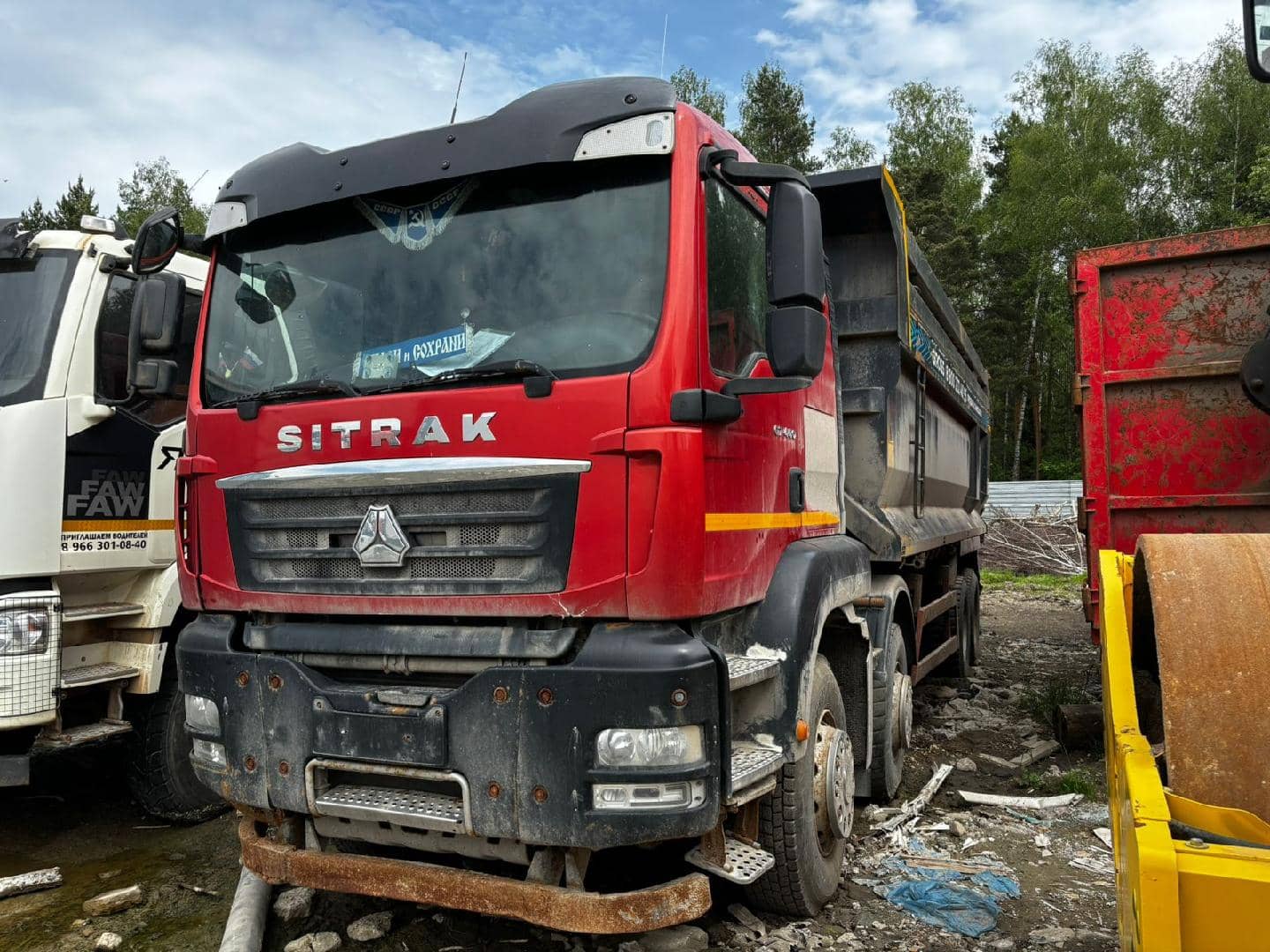Sitrak ZZ3316V386ME,  213 959 км, 2022 года в лизинг