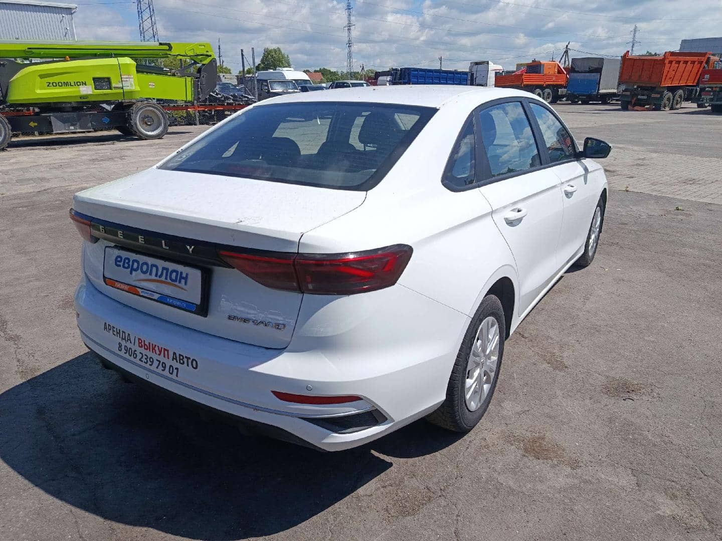 Geely Emgrand,  64 674 км, 2024 года в лизинг