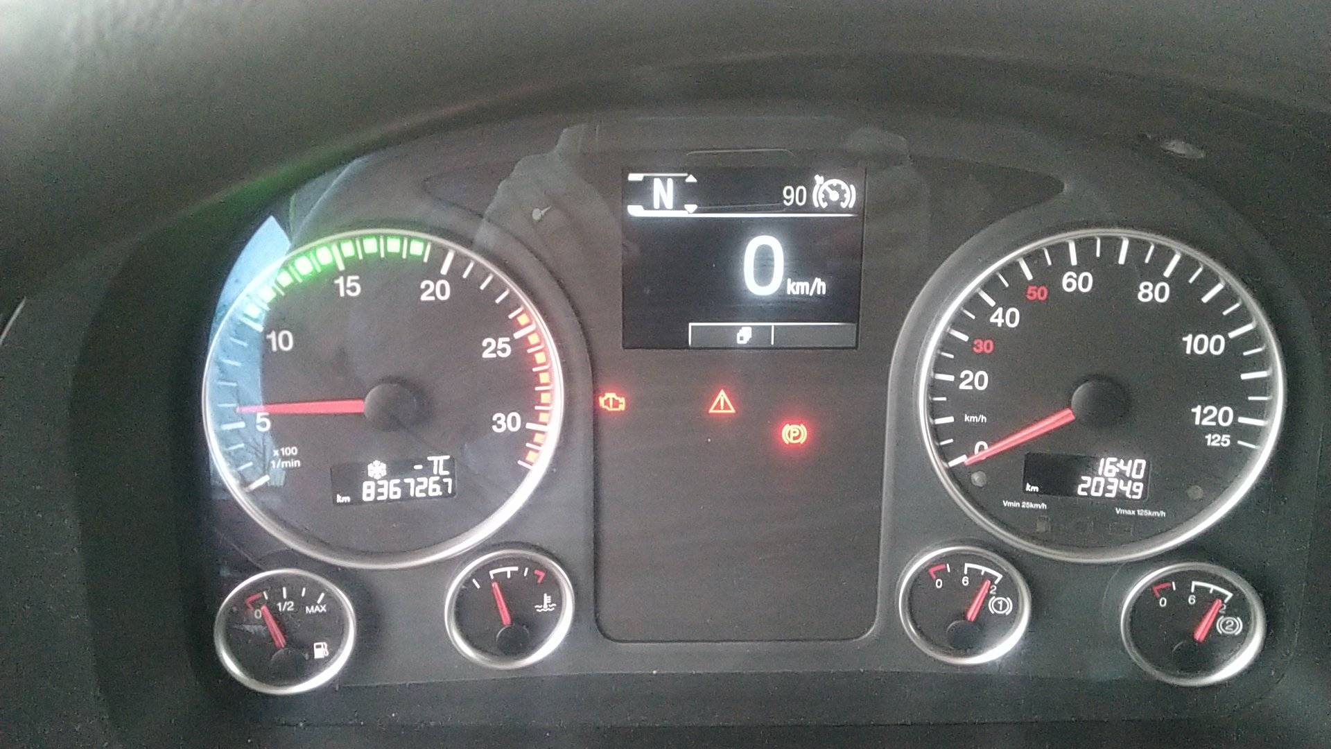 MAN TGS 26.440 6X4 BLS-WW (L),  836 726 км, 2020 года