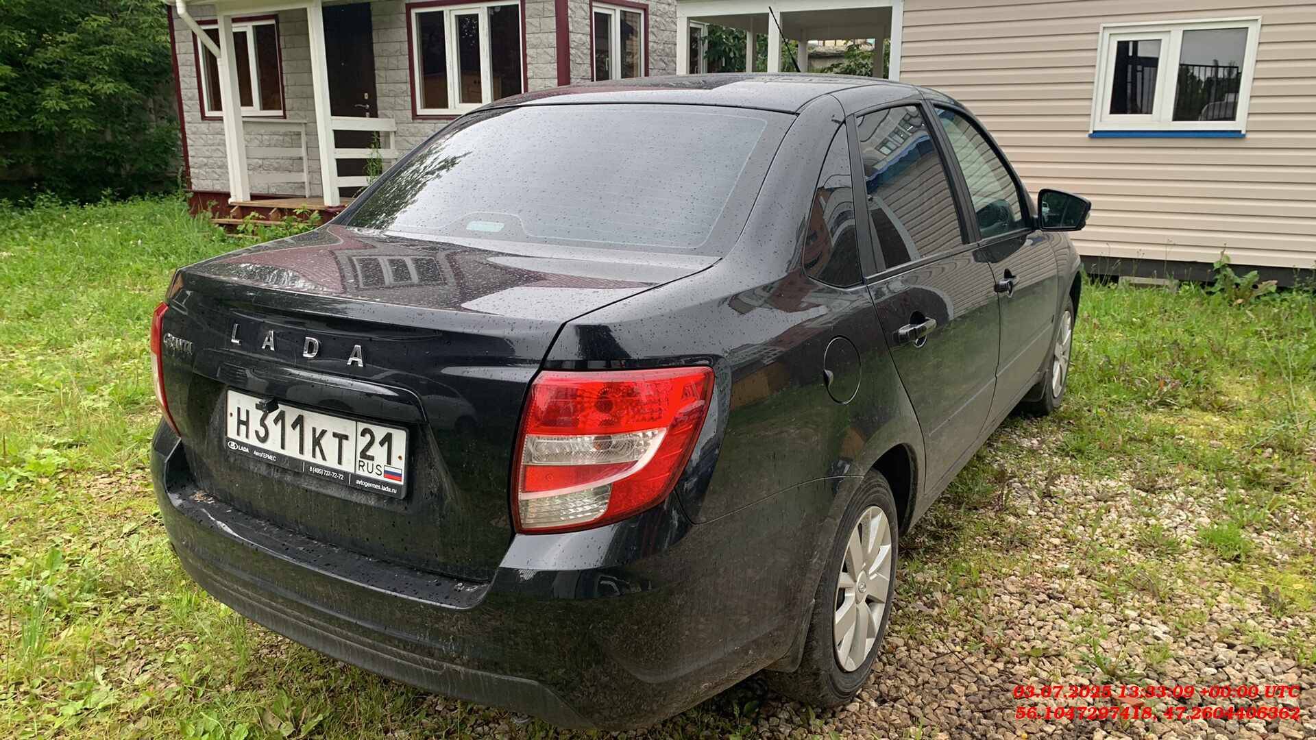 Lada Granta седан,  86 215 км, 2023 года в лизинг