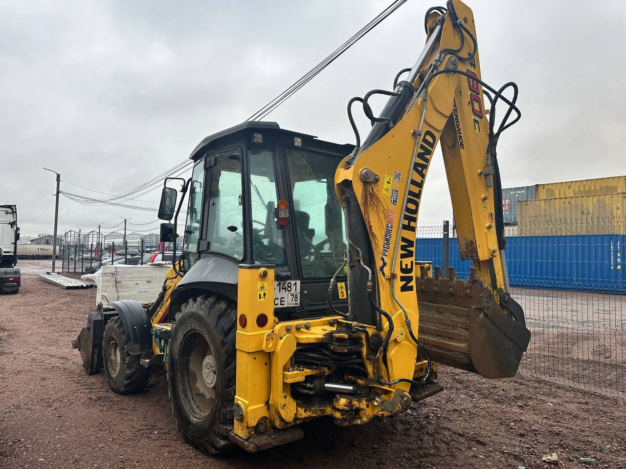 NEW HOLLAND B80C, 2024 года в лизинг