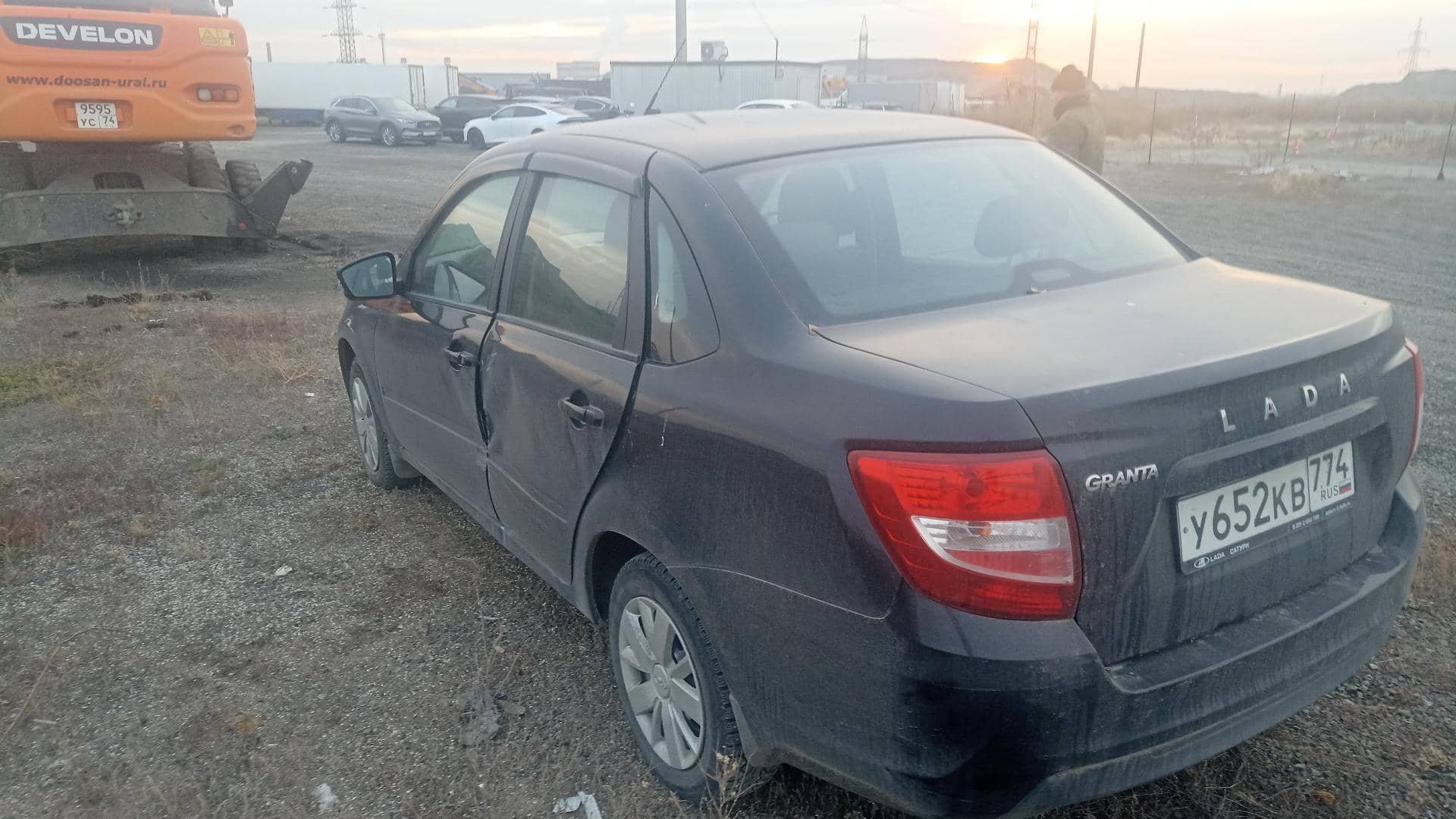Lada Granta седан,  123 658 км, 2023 года в лизинг