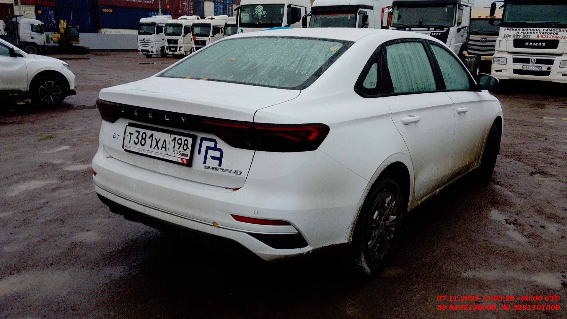 Geely Emgrand,  52 882 км, 2024 года в лизинг