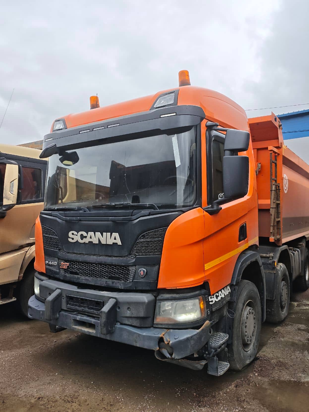 SCANIA P 440 B8x4HZ (СP17),  418 112 км, 2021 года