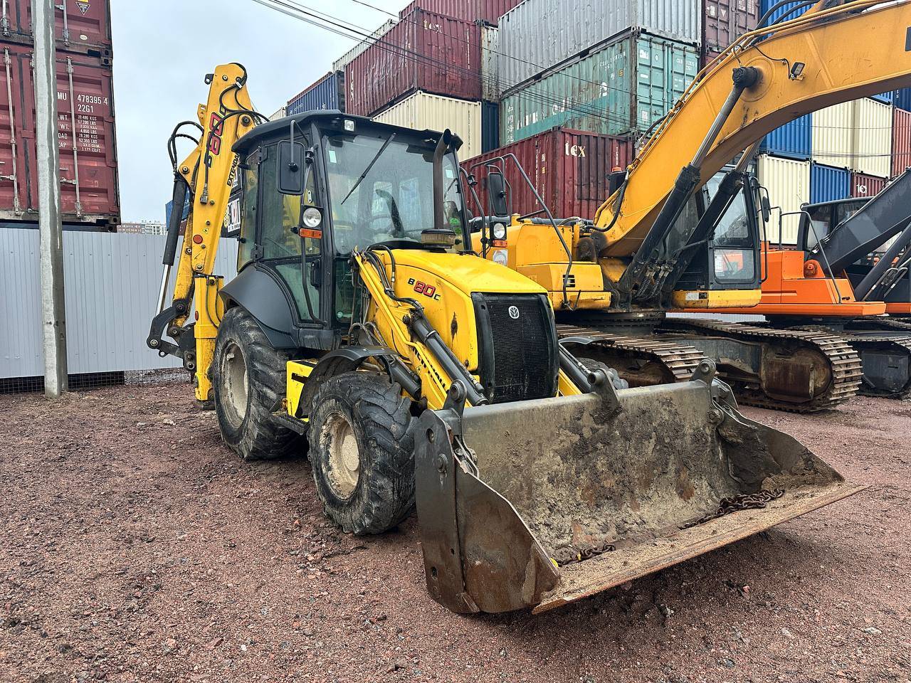 NEW HOLLAND B80C, 2024 года в лизинг