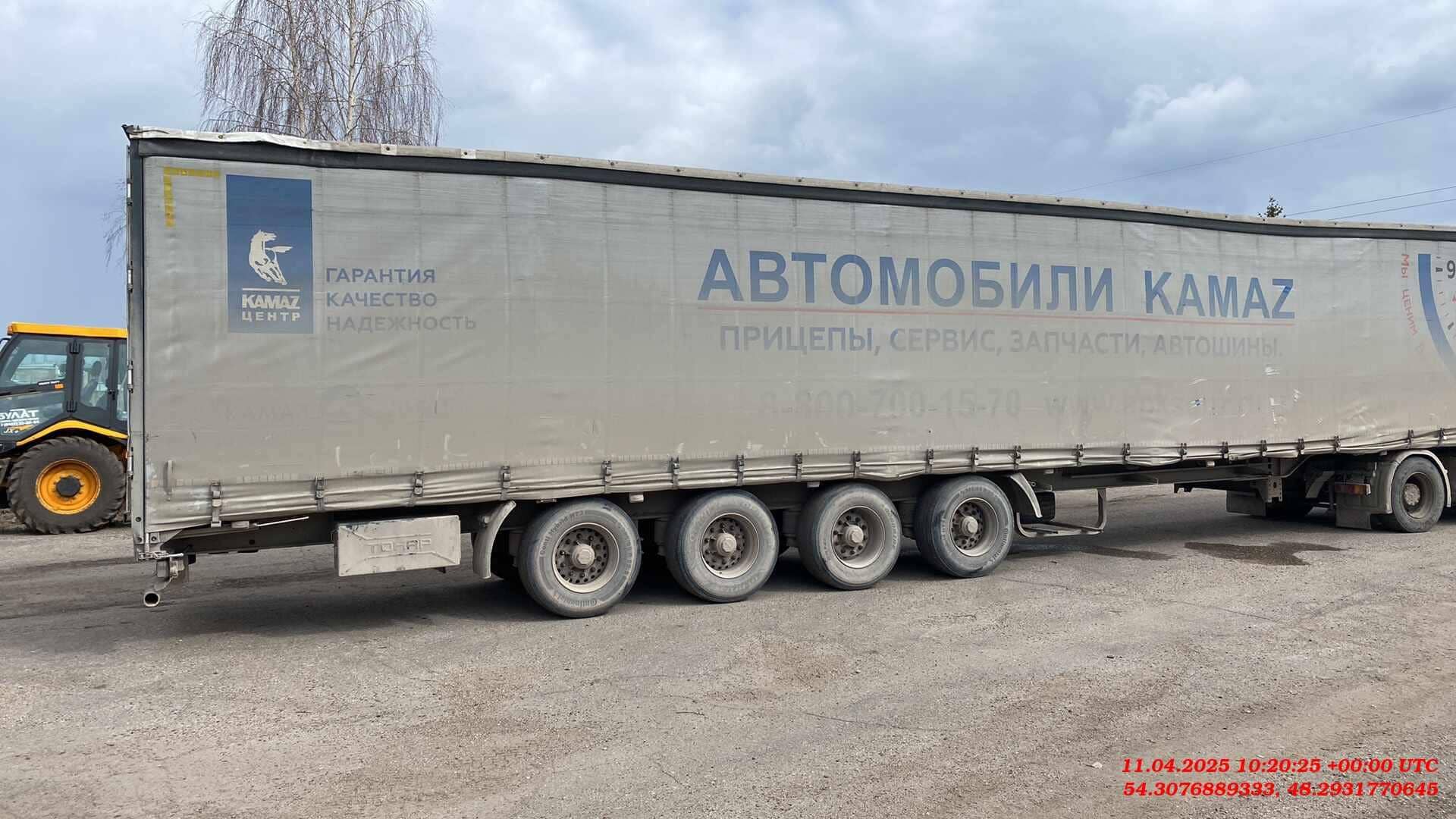 Тонар Тентованный 97463, 2019 года