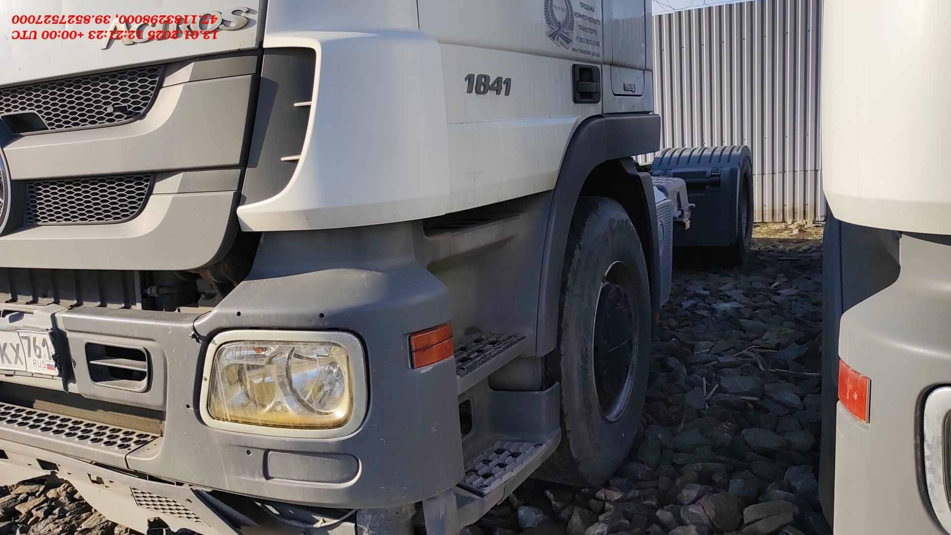 Mercedes-Benz Actros 3 1844 LS 4x2 (Megaspace),  669 263 км, 2018 года в лизинг
