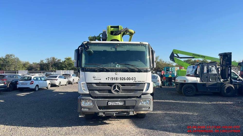 Mercedes-Benz Actros 3341 6x4 (для бетононасосов),  36 982 км, 2015 года в лизинг