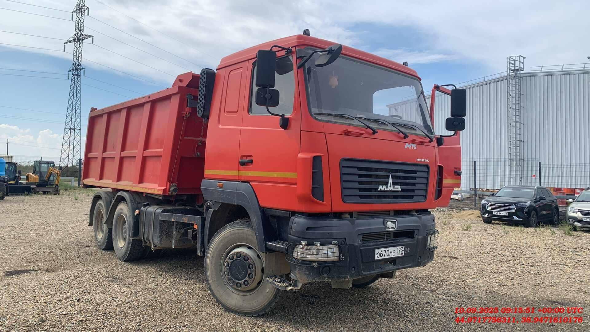 МАЗ 650126-8584-000,  28 134 км, 2021 года в лизинг