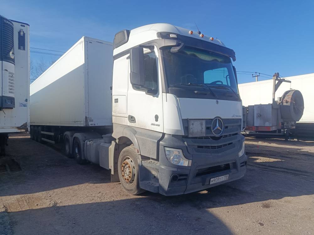 Mercedes-Benz Actros 5 1845 LS 4x2 (BigSpace),  574 686 км, 2020 года в лизинг