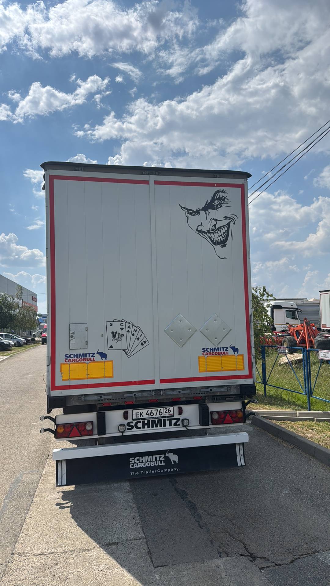 SCHMITZ Шторный 9084, 2020 года
