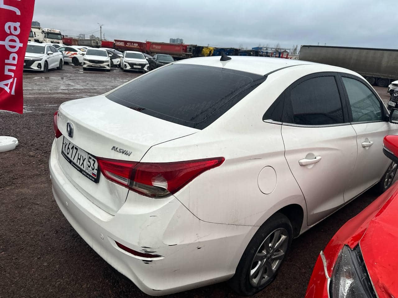 Changan Alsvin,  118 000 км, 2023 года в лизинг