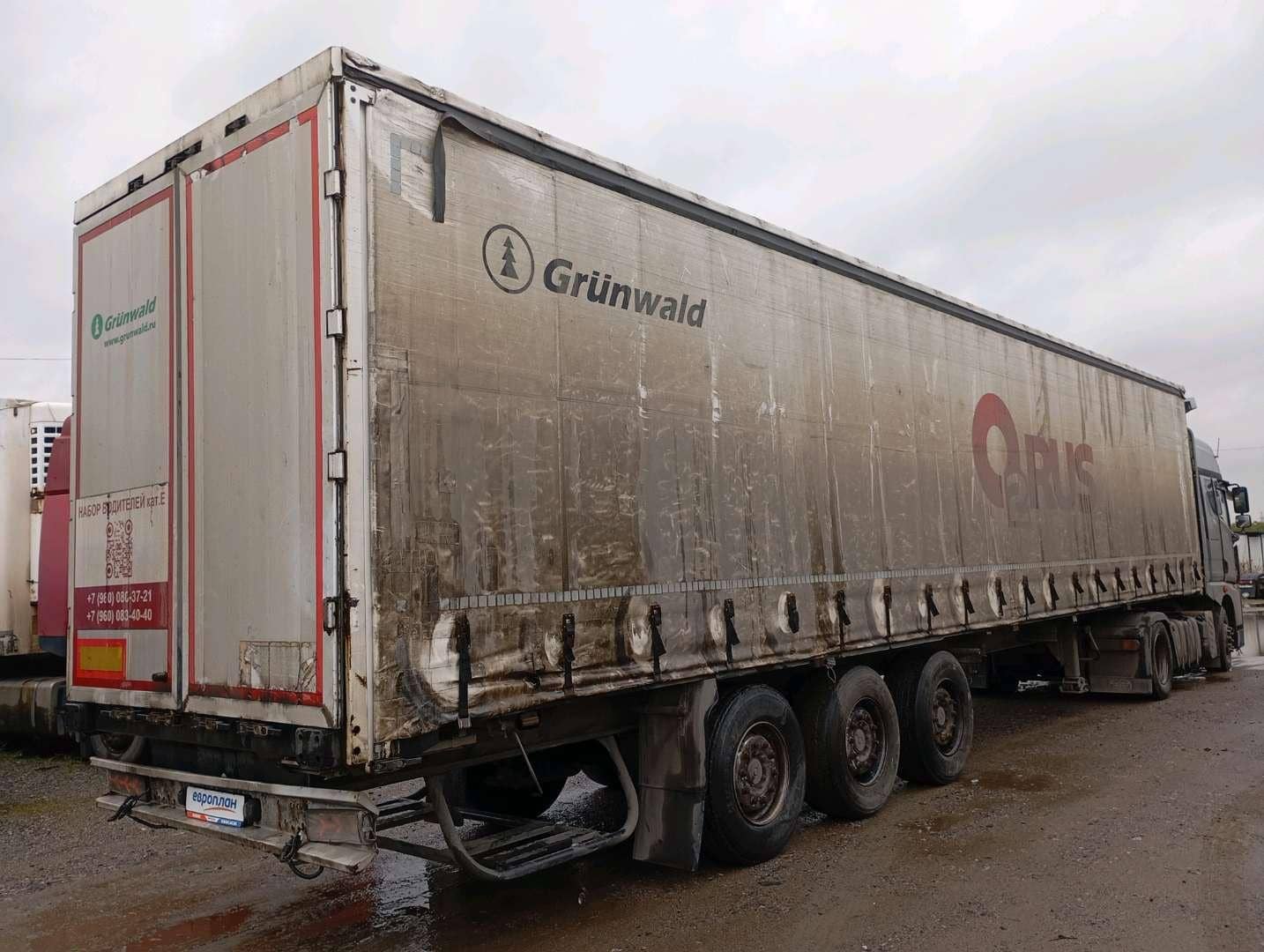 Grunwald Шторный (9453-0000010-10),  350 000 км, 2021 года в лизинг