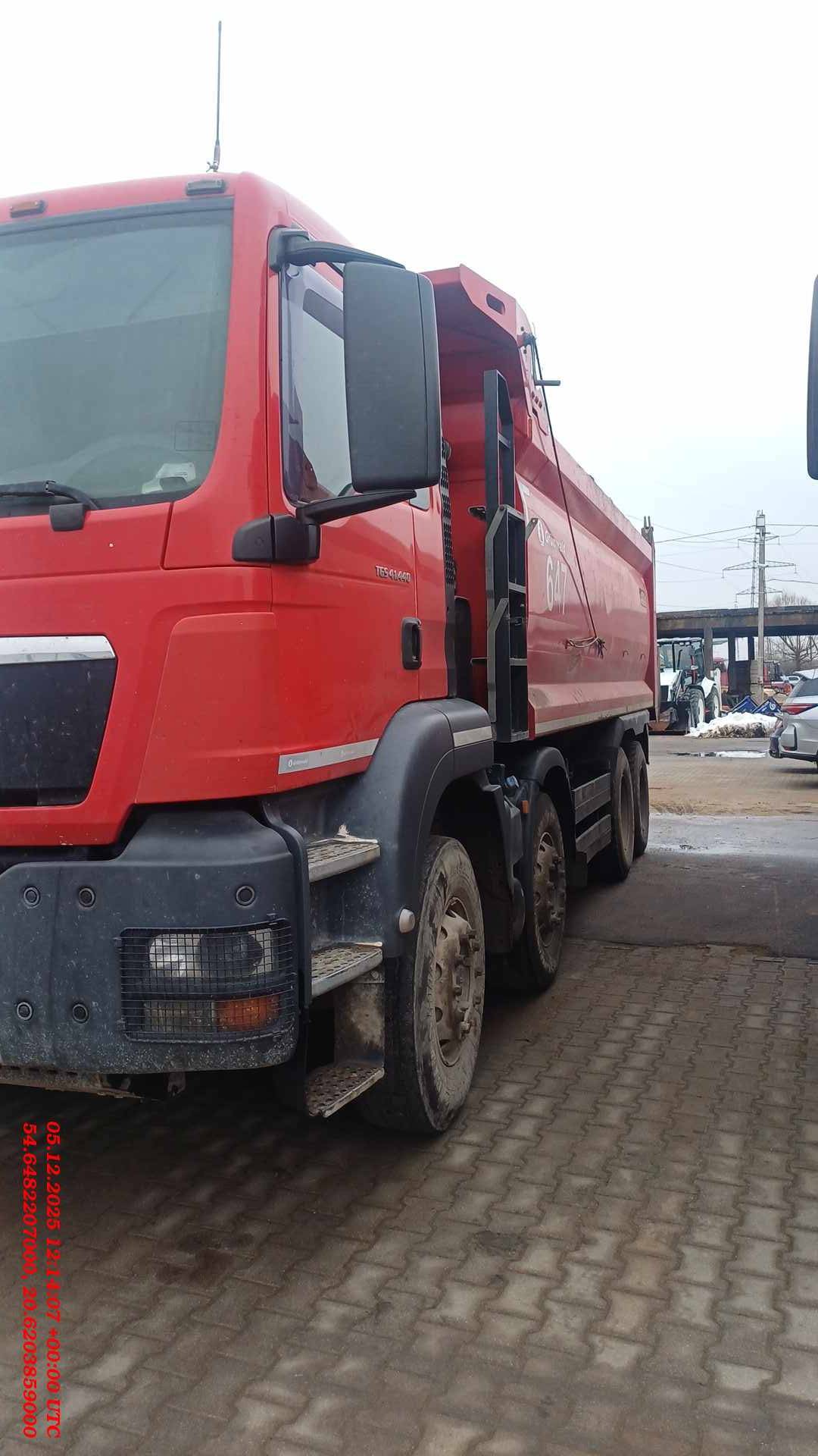 MAN TGS 41.440 8X4 BB-WW (M),  17 196 км, 2021 года в лизинг