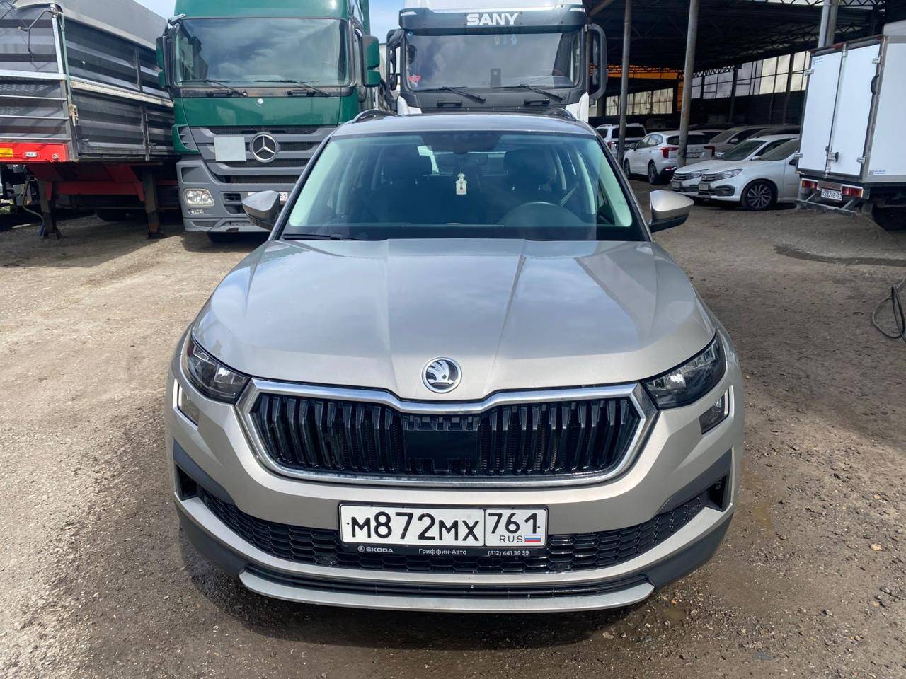 Skoda Kodiaq,  95 983 км, 2022 года в лизинг