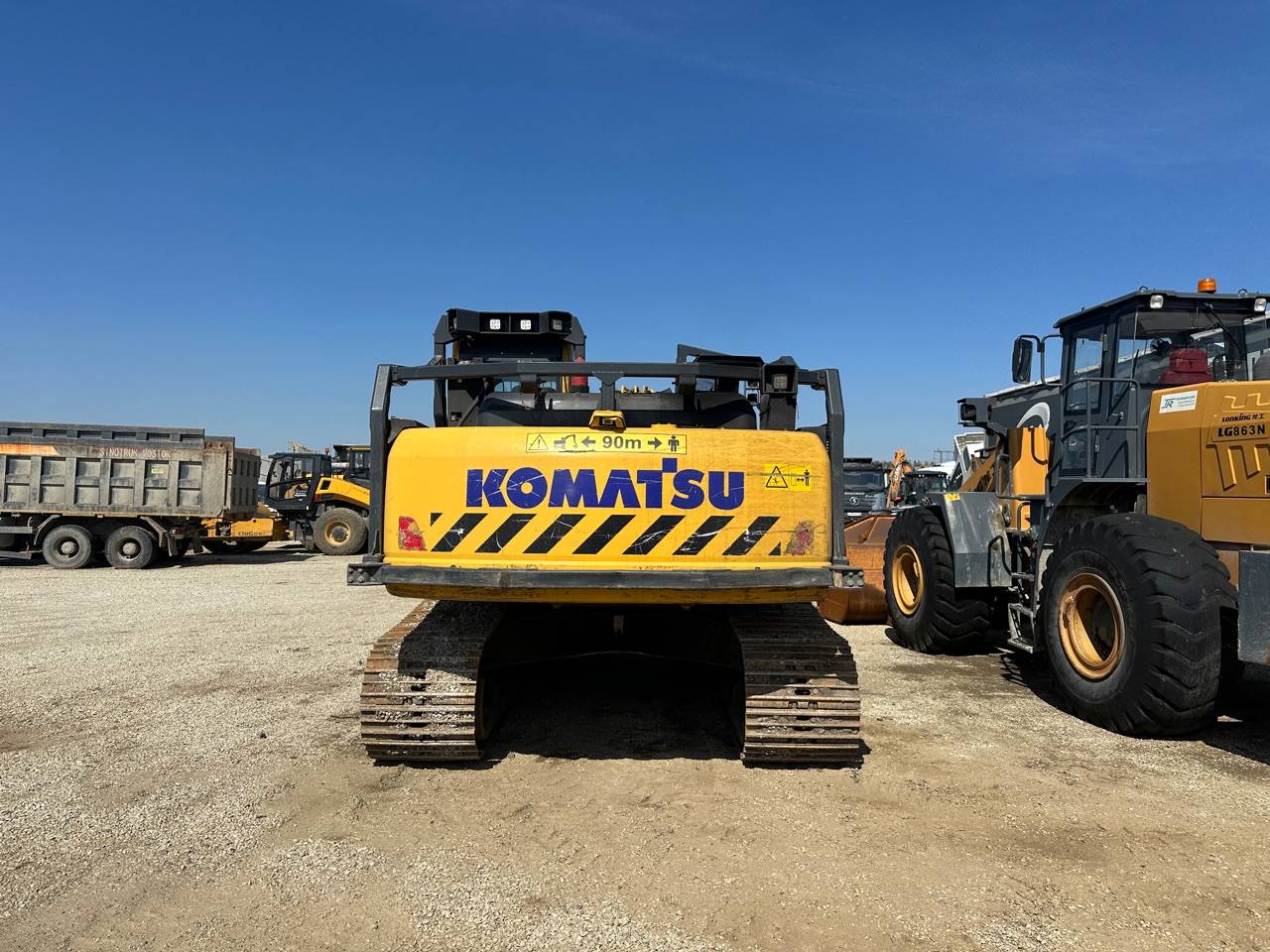 KOMATSU PC210LC-10M0 с харвестрной головкой Komatsu C144, 2022 года в лизинг