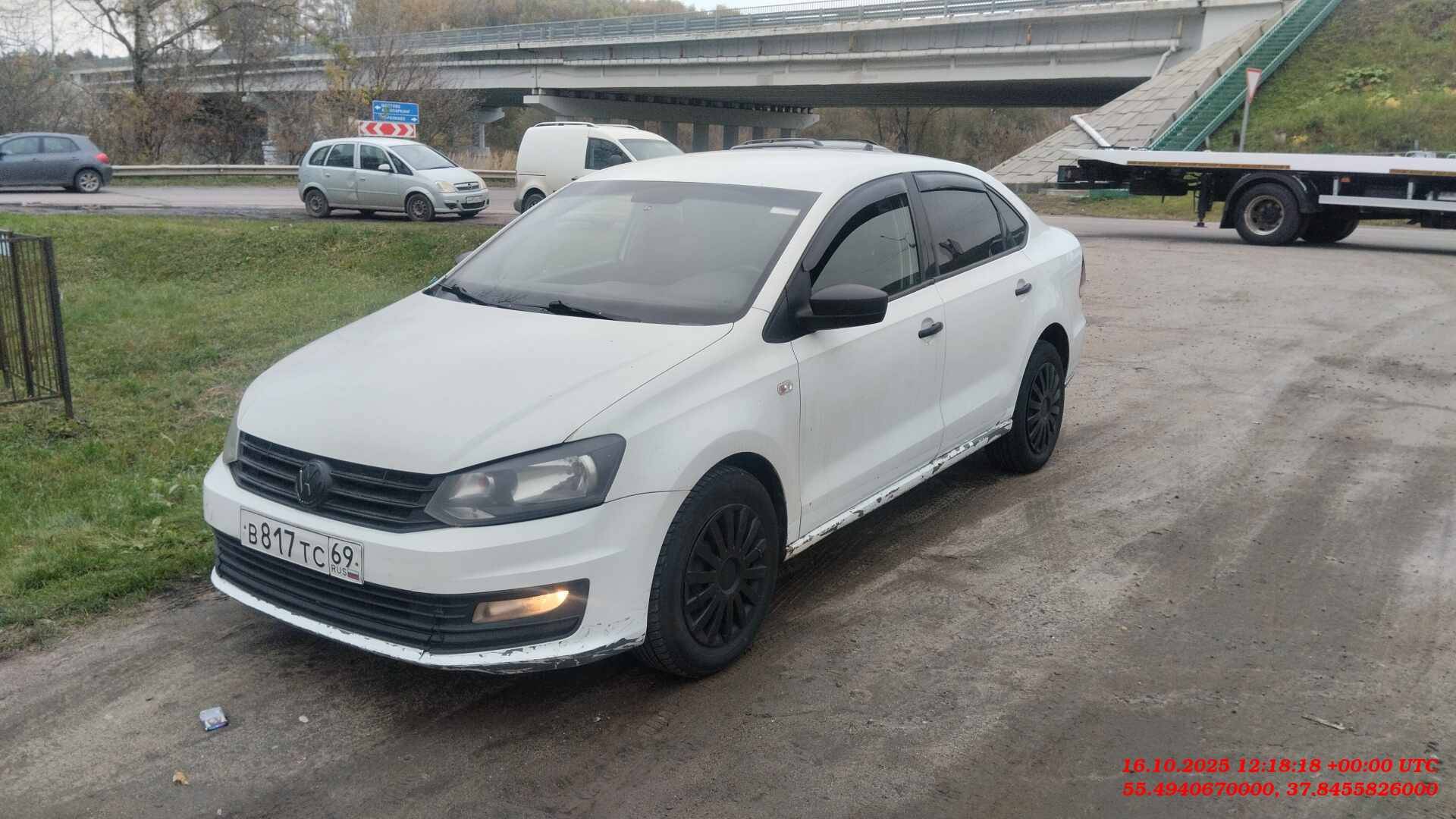 Volkswagen Polo,  321 047 км, 2018 года в лизинг
