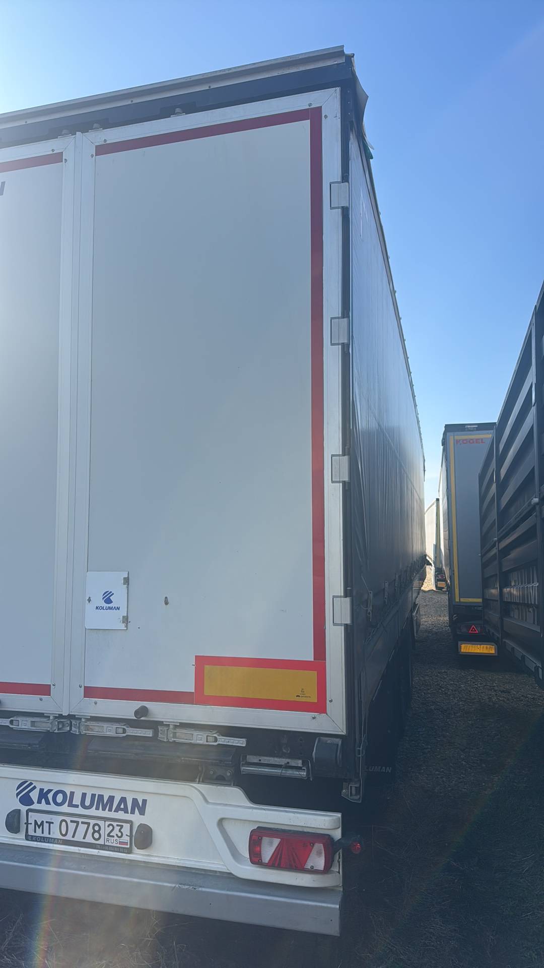 KOLUMAN S шторно-бортовой, 2023 года