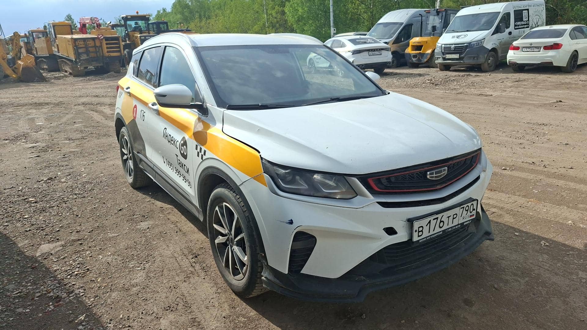 Geely Coolray,  257 244 км, 2023 года в лизинг
