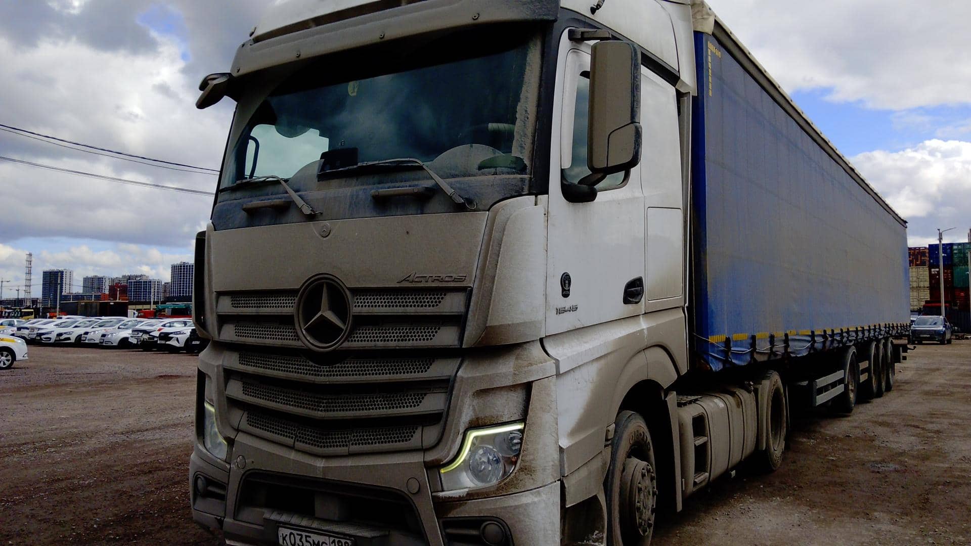 Mercedes-Benz Actros 5 1845 LS 4x2 (BigSpace),  872 713 км, 2020 года