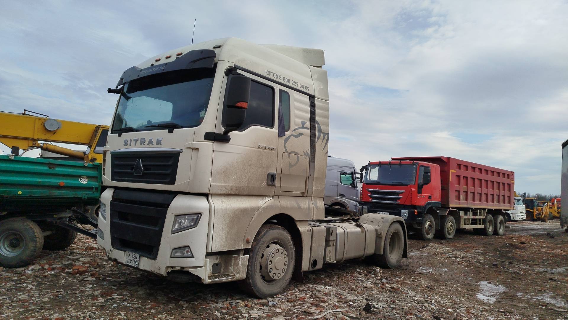 Sitrak C7H 4x2 ZZ4186V361HE