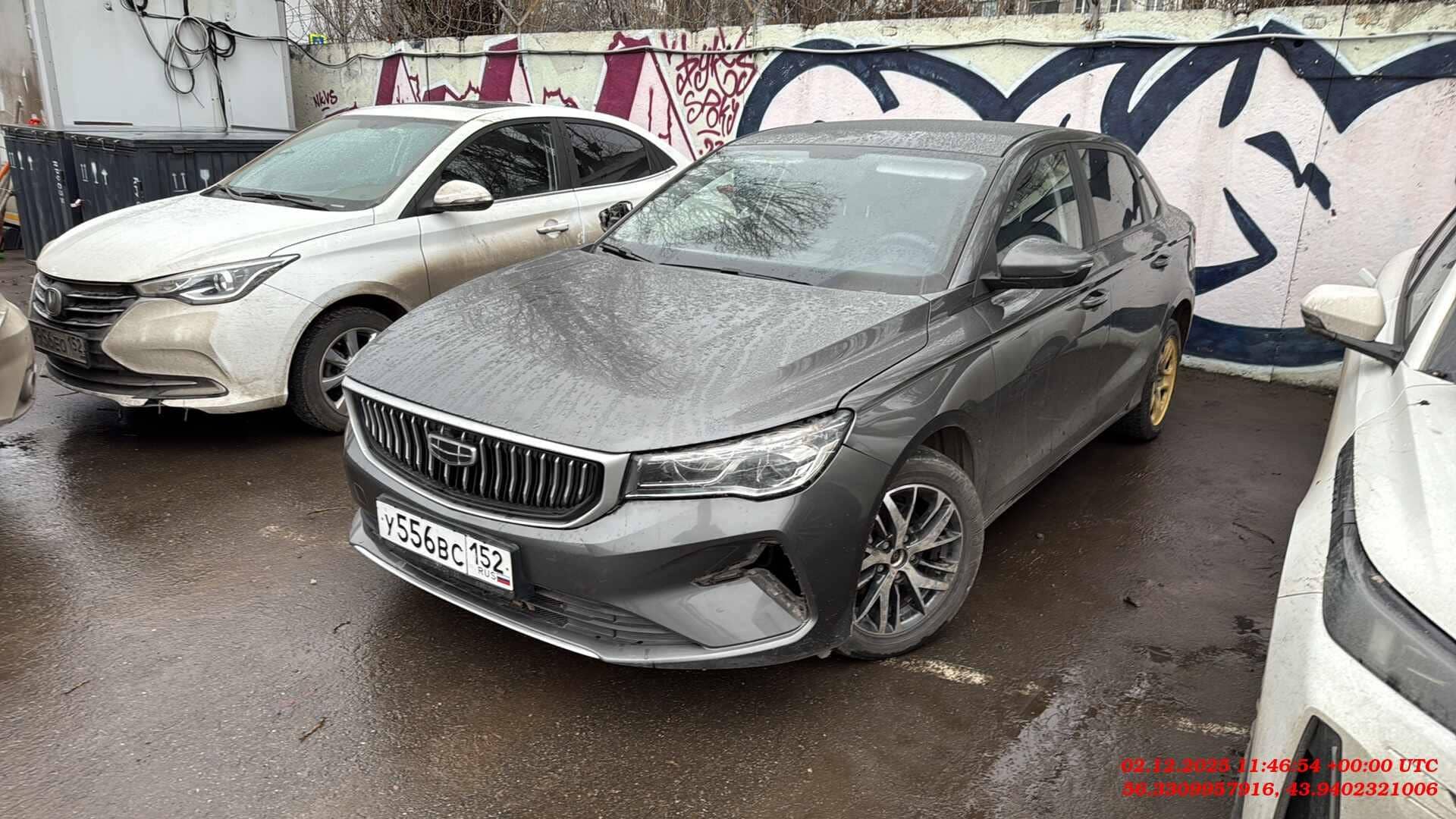 Geely Emgrand,  105 000 км, 2023 года в лизинг
