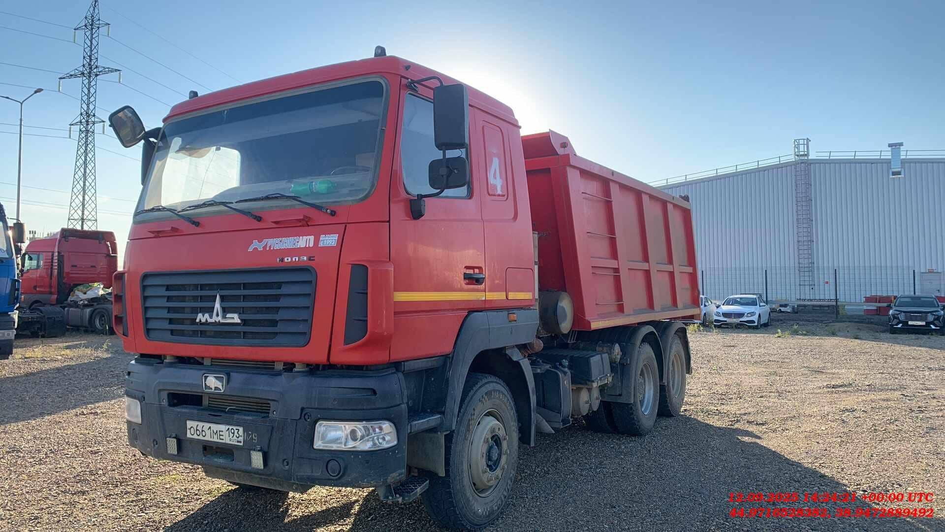 МАЗ 650126-8584-000,  46 346 км, 2021 года в лизинг