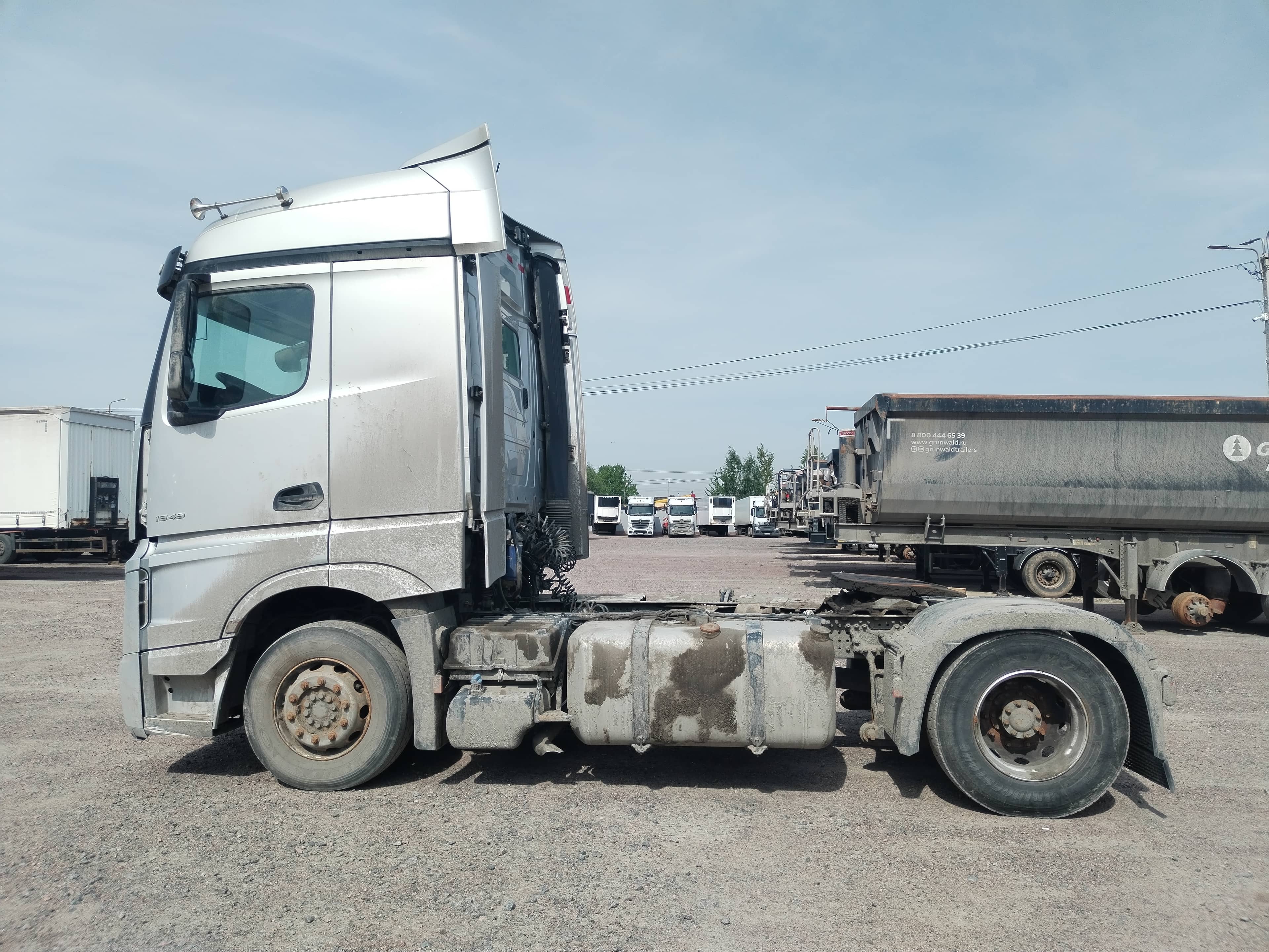 Mercedes-Benz Actros 1848 LS,  524 236 км, 2023 года в лизинг
