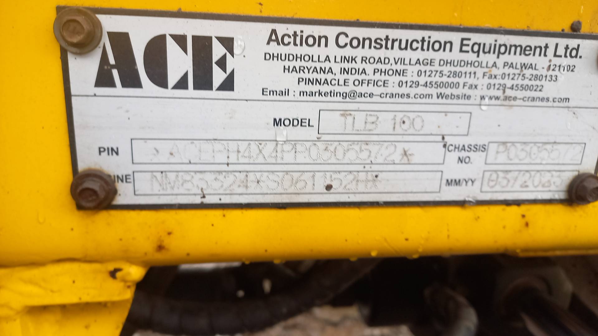 ACE TLB100, 2023 года в лизинг