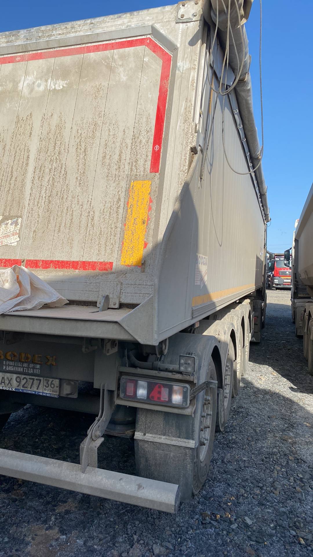 BODEX Самосвальный KIS 4WA1 40 м³, 2022 года в лизинг