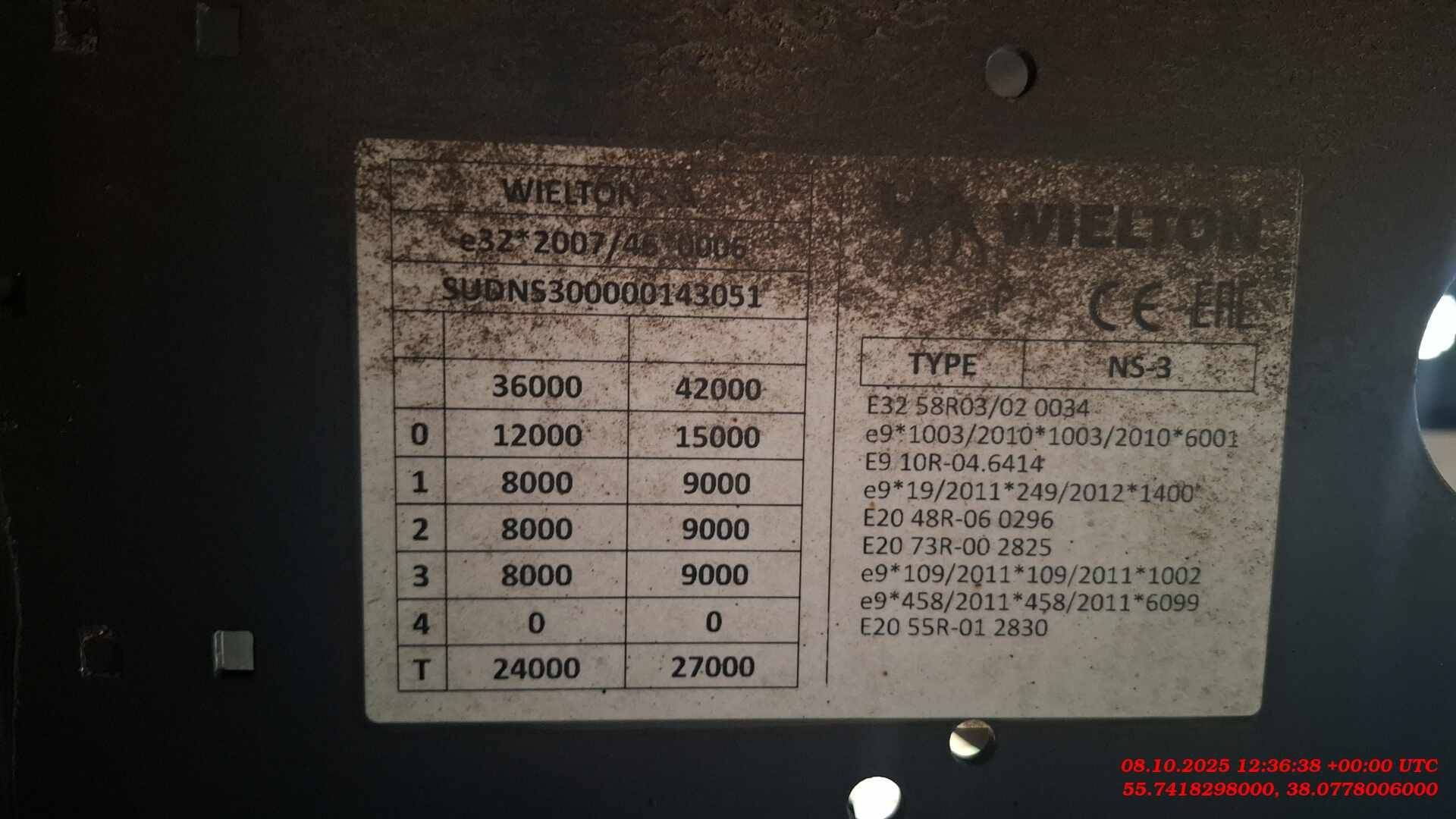 Wielton NS 3 K, 2023 года в лизинг