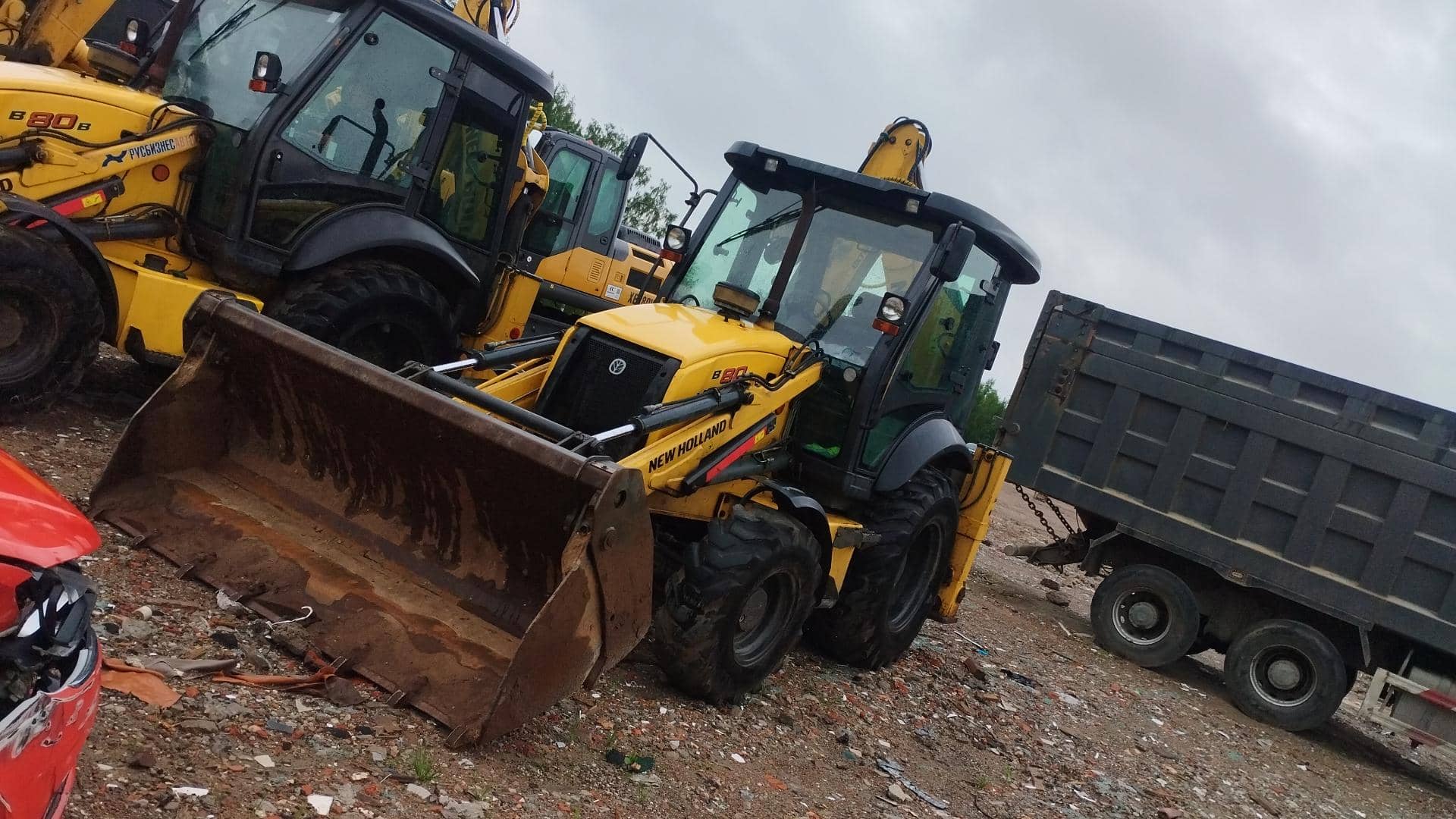 NEW HOLLAND B80B,  1 км, 2019 года в лизинг