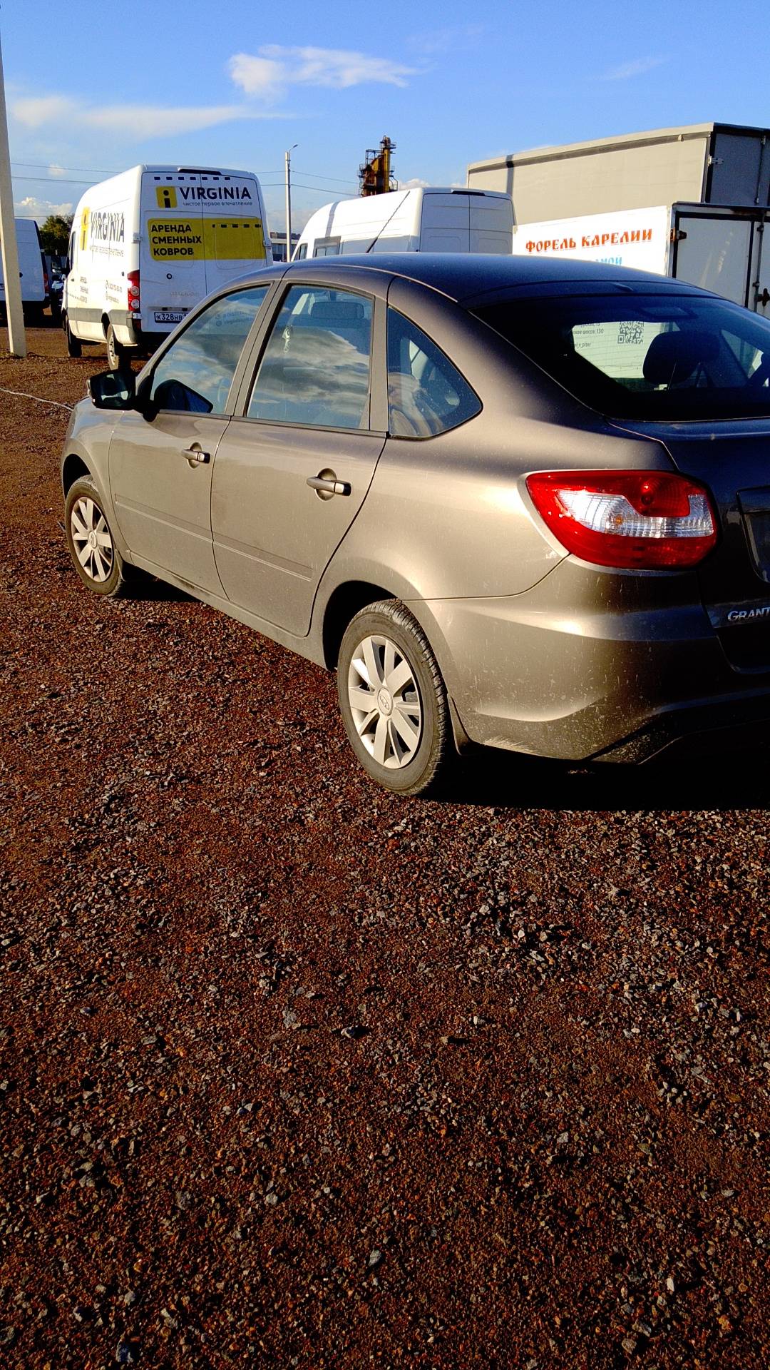 Lada Granta лифтбек,  6 673 км, 2025 года в лизинг