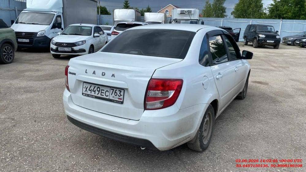 Lada Granta седан,  97 846 км, 2024 года в лизинг
